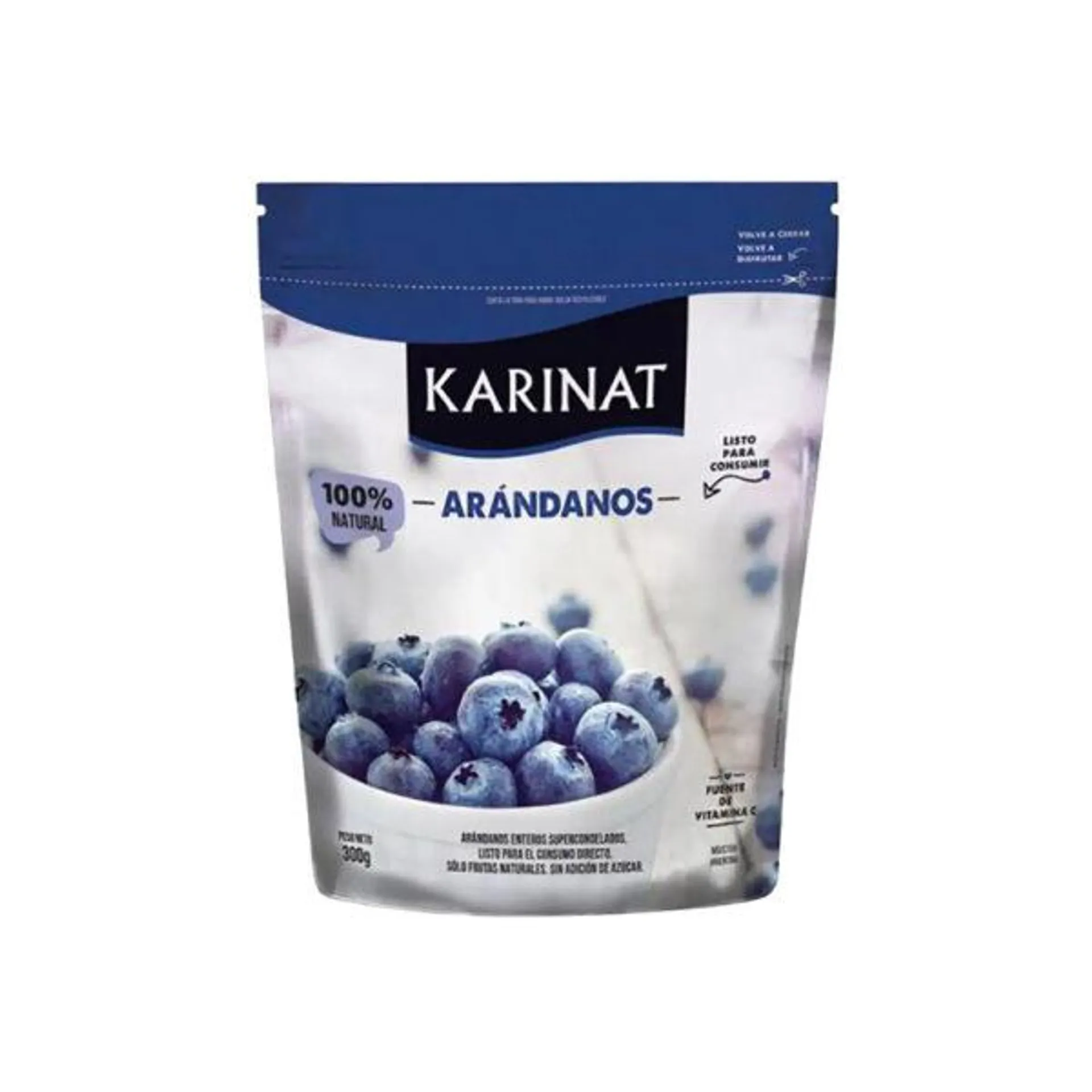 Arándanos 100% Natural – 300gr – Karinat (Envío Únicamente En CABA!)