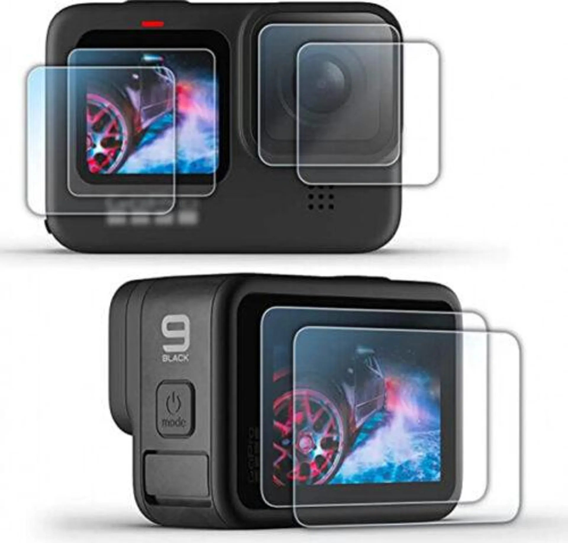 Vidrio templado para GoPro Hero 9 10 11 Black