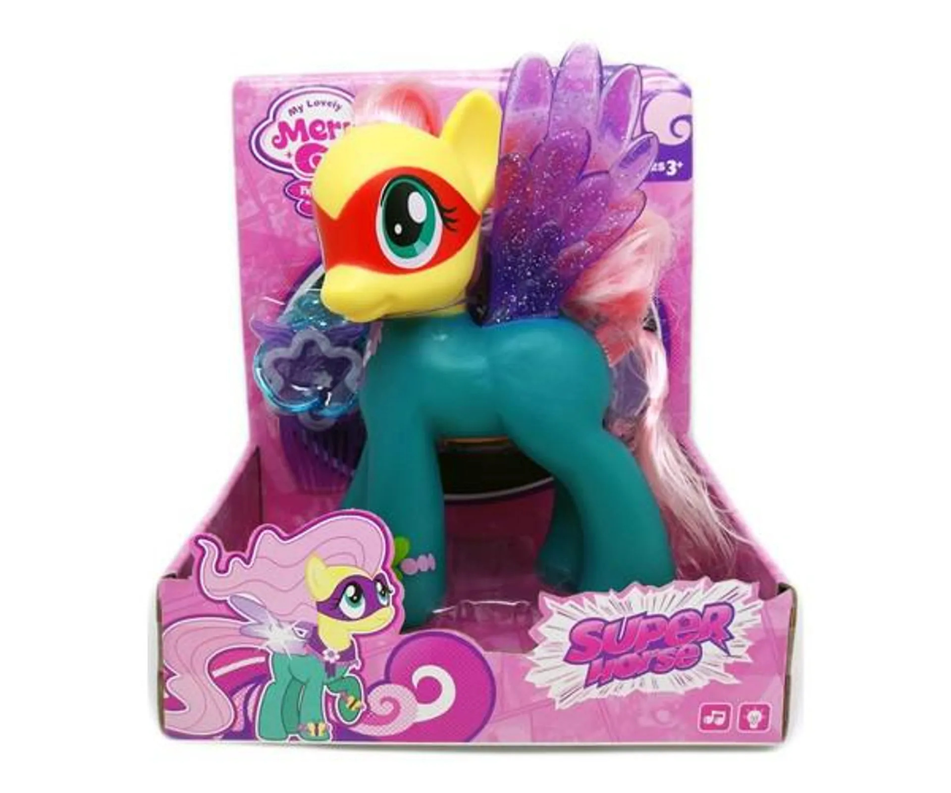 Pony Arco Iris Con Luces Y Sonido - Surtido De Modelos