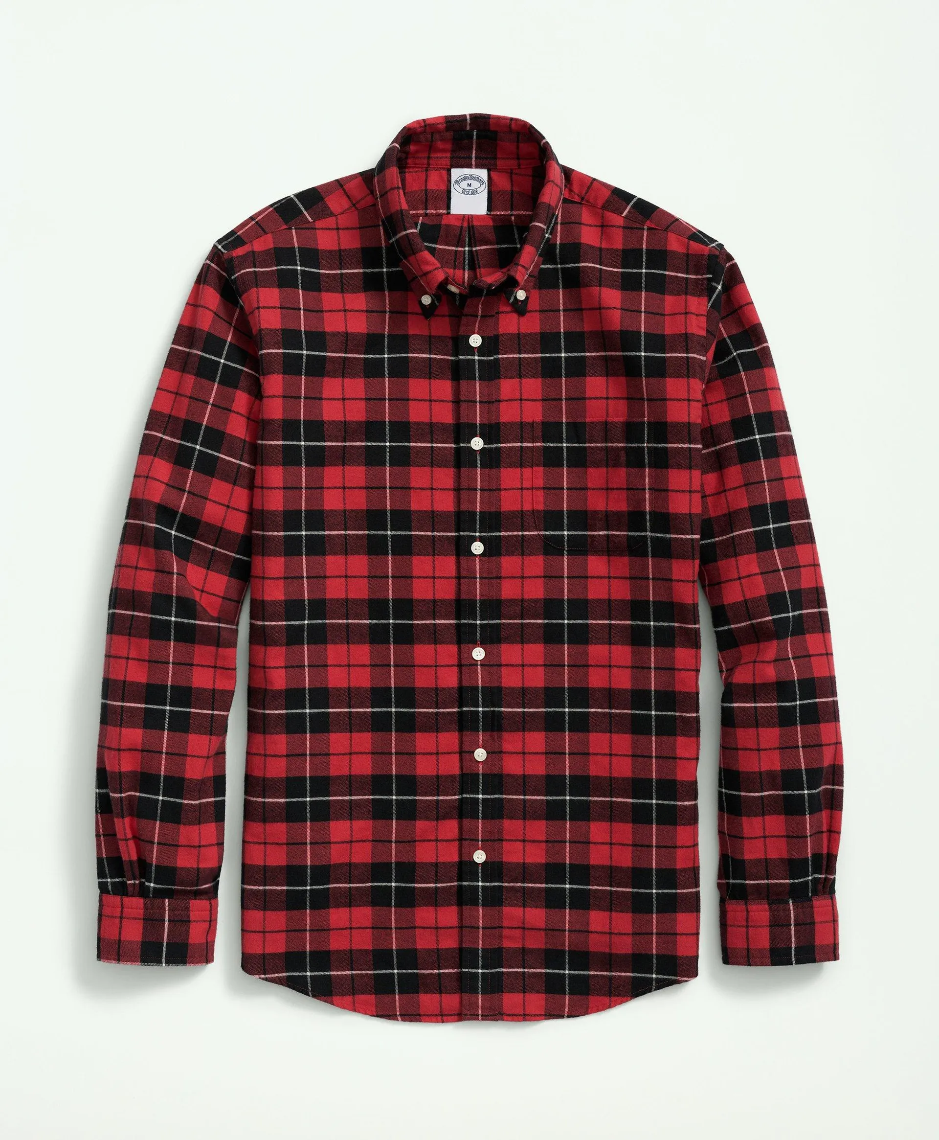 Portuguese Flannel Polo Button Down Collar, Plaid Shirt