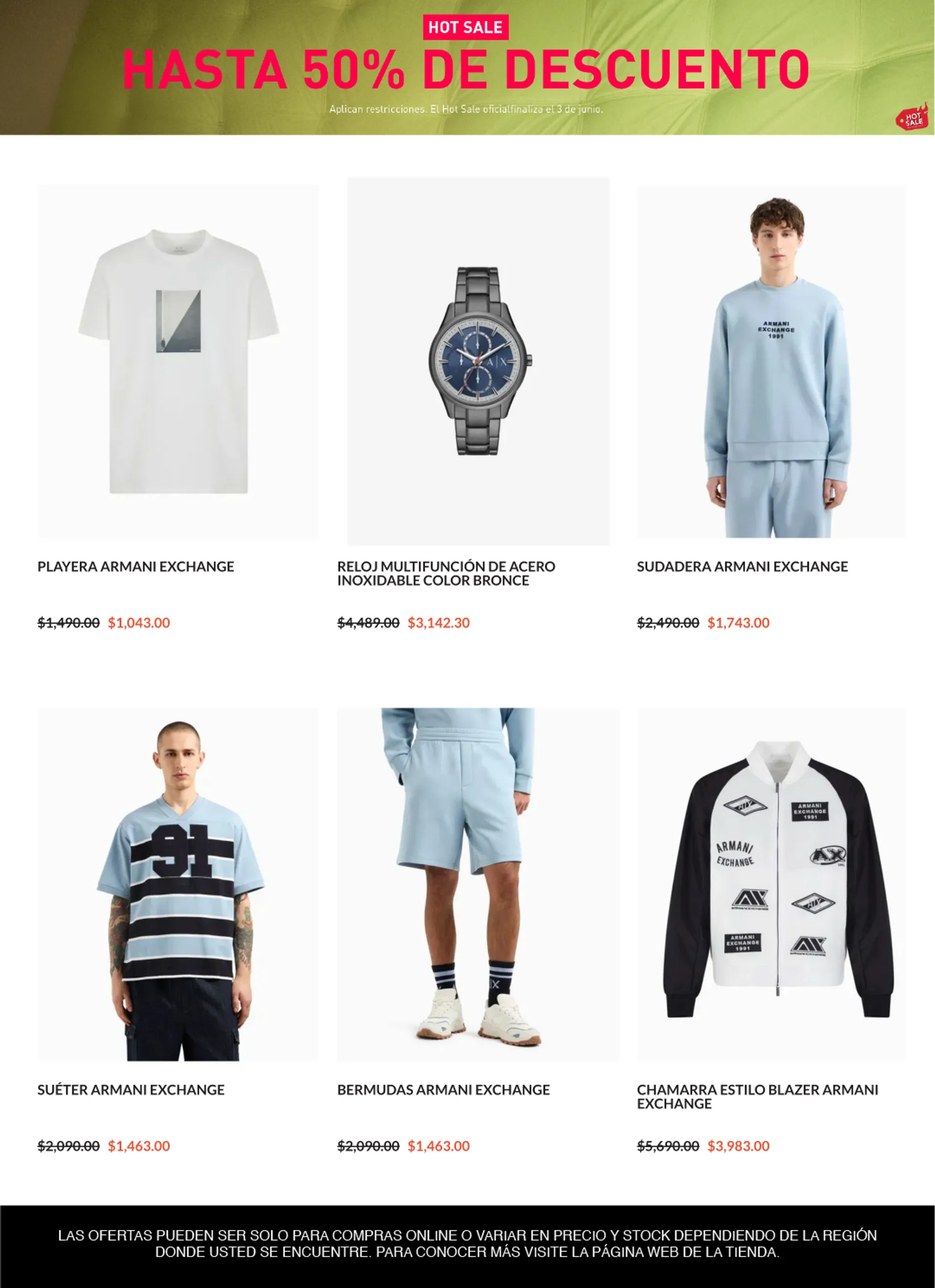 Catálogo de Armani exchange Ofertas 29 de mayo al 13 de junio 2025 - Pagina 2
