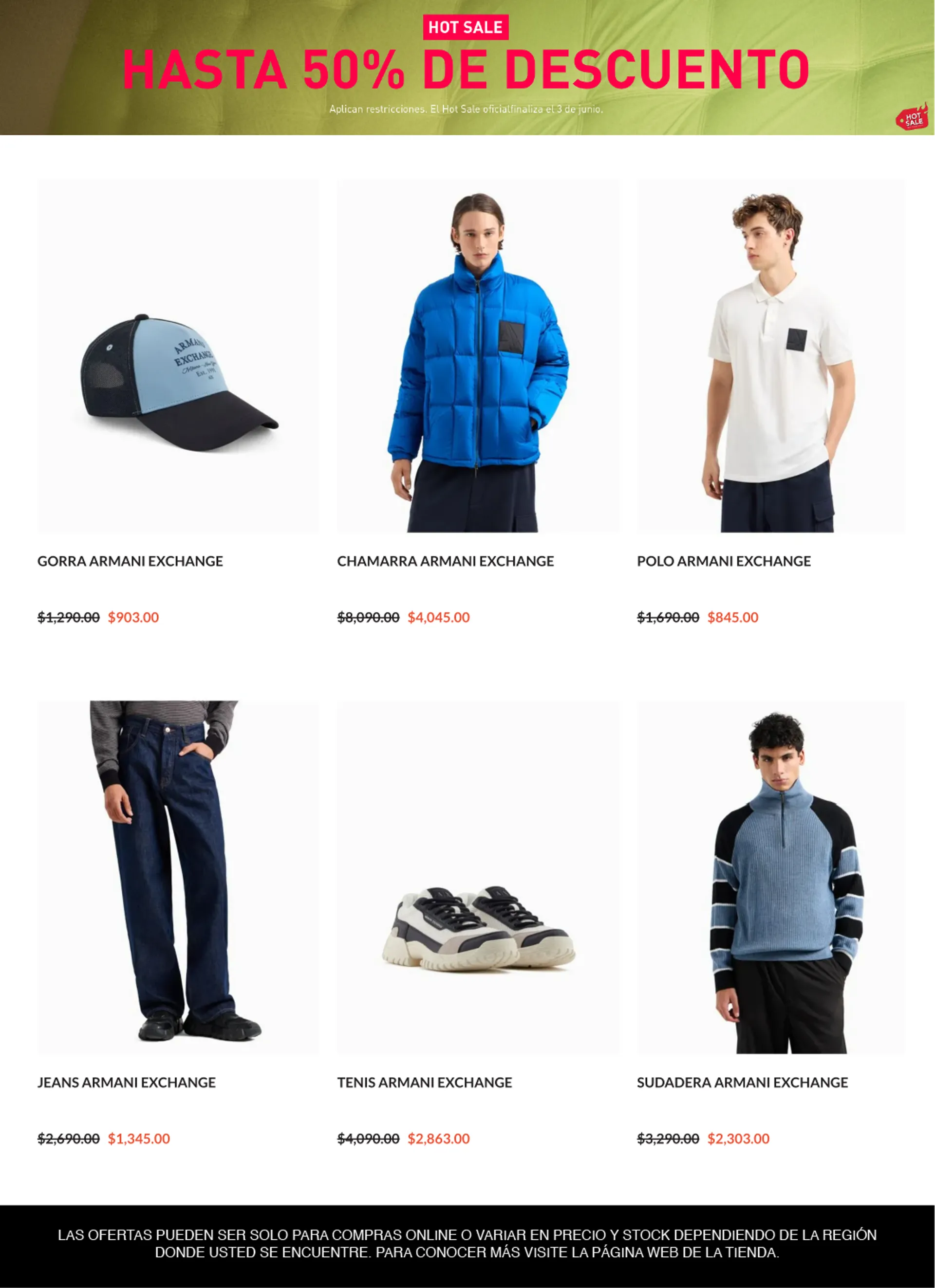 Catálogo de Armani exchange Ofertas 29 de mayo al 13 de junio 2025 - Pagina 4
