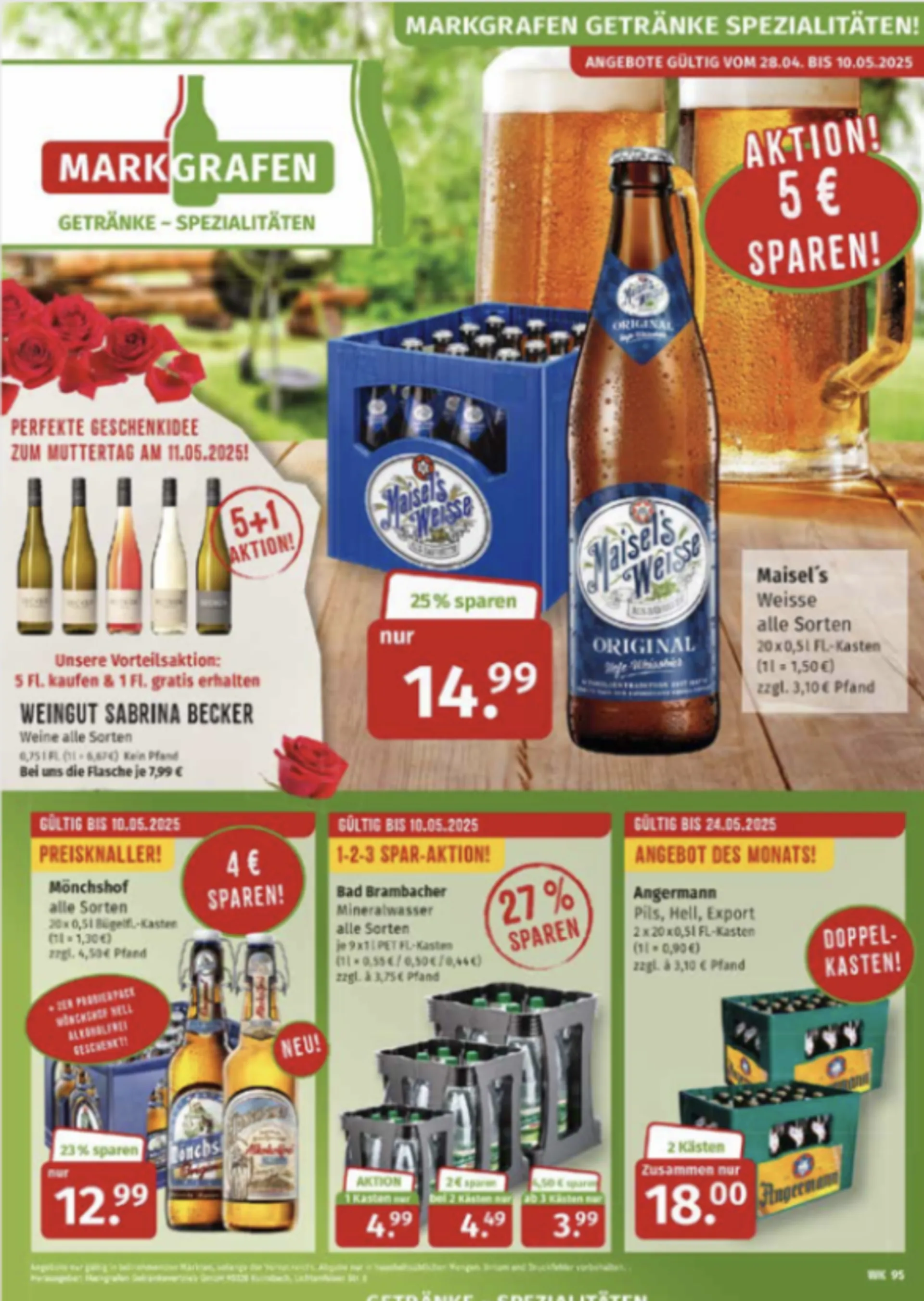 Markgrafen Prospekt von 27. Juni bis 10. Juli 2025 - Prospekt seite 1