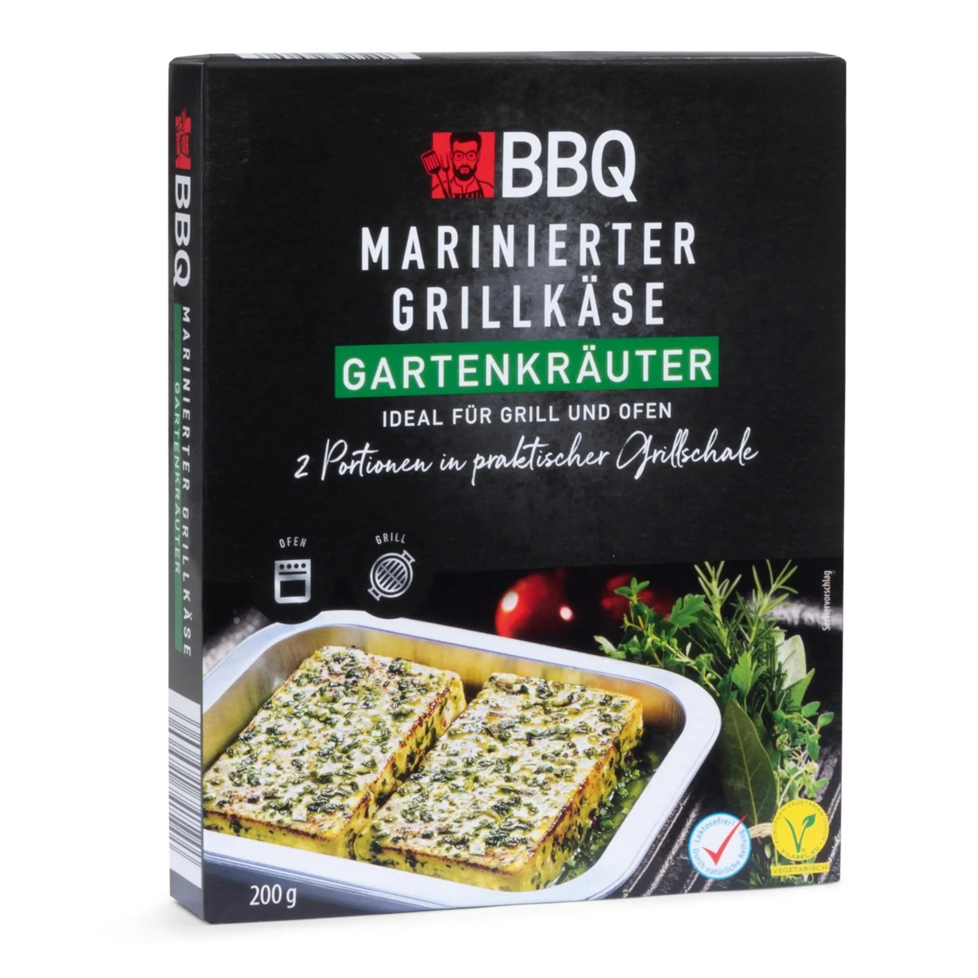 LE GUSTO Marinierter Grillkäse, Kräuter