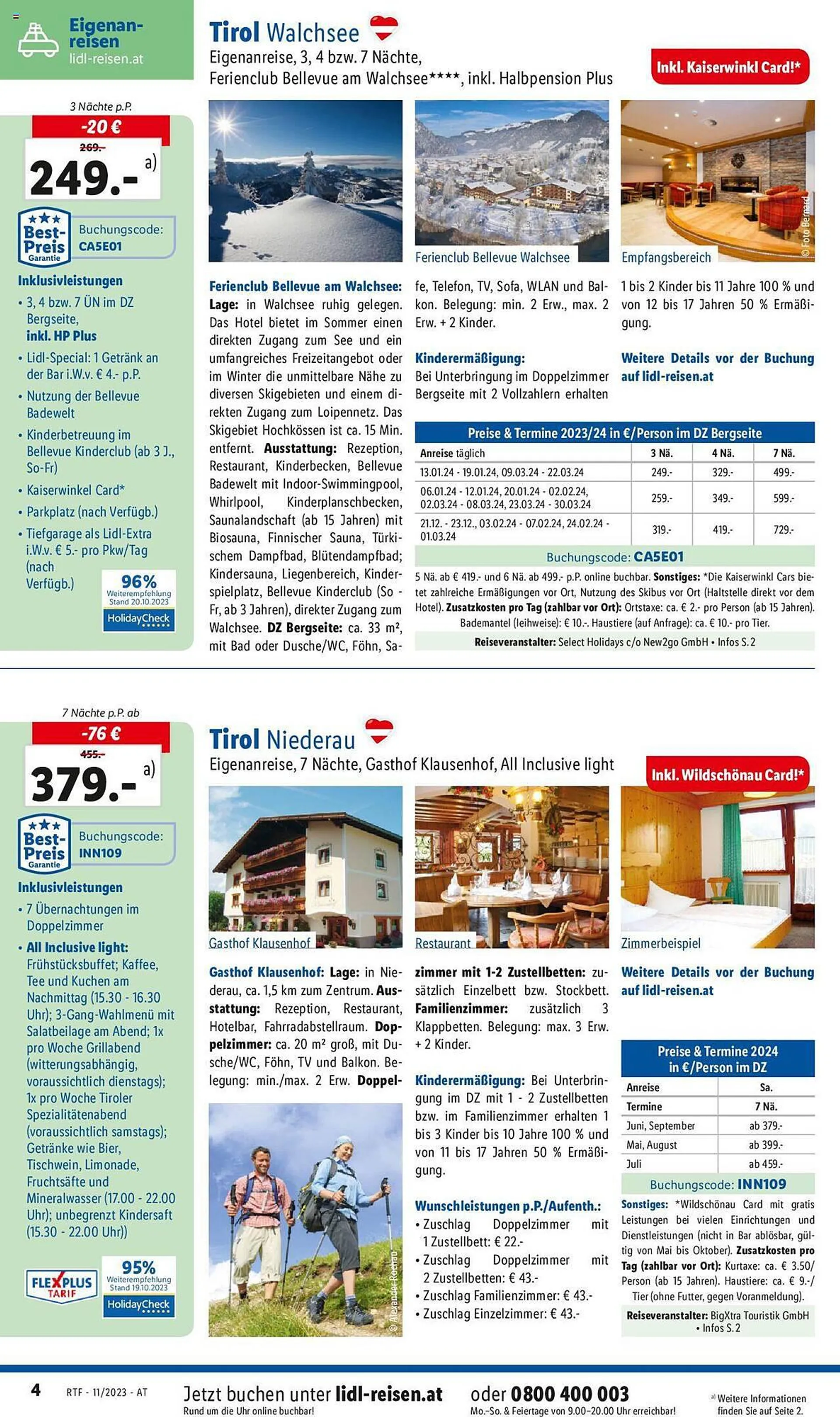 Lidl Flugblatt von 15. November bis 15. Dezember 2023 - Flugblätt seite  4