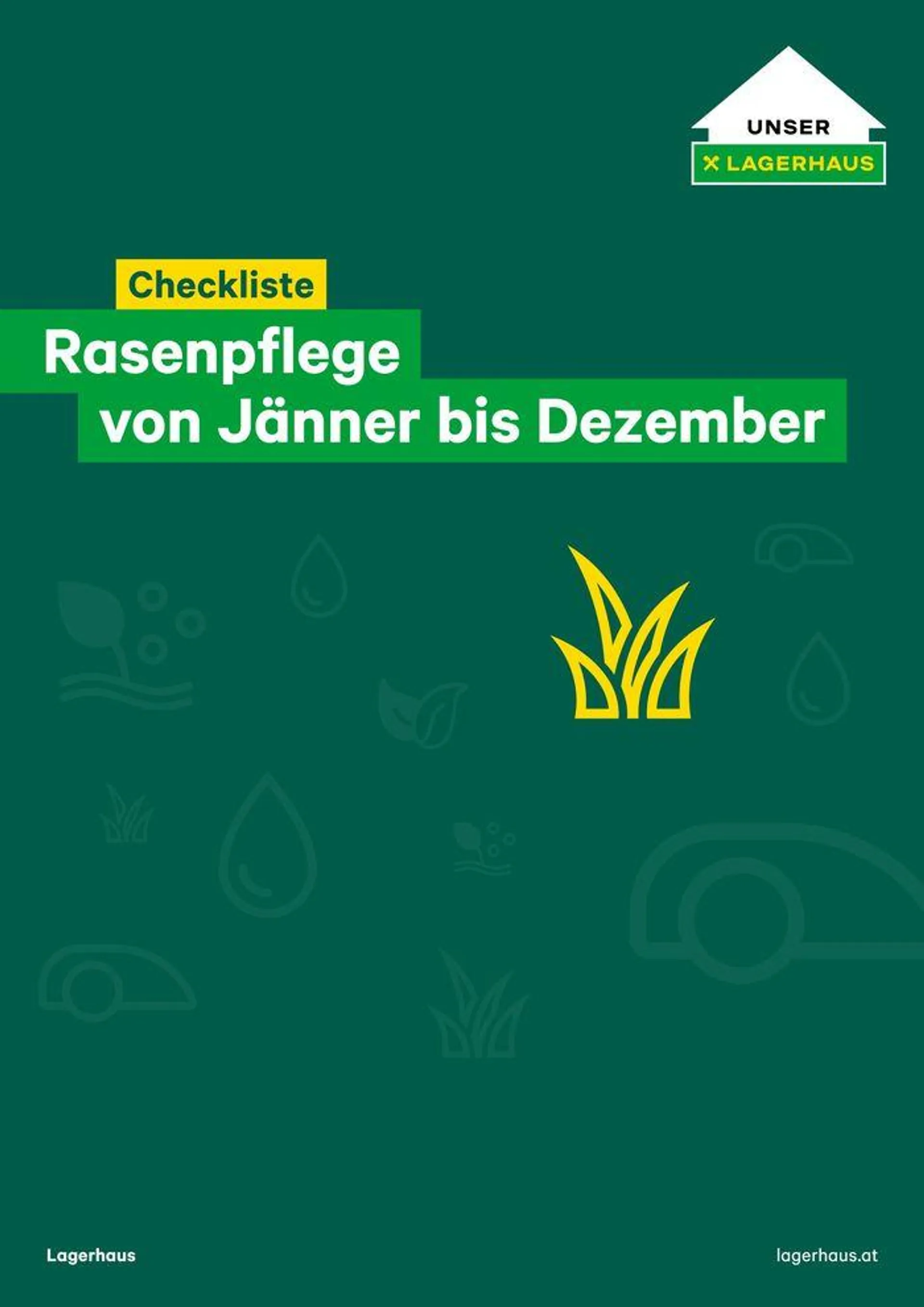 Checkliste: Rasenpflege - 1