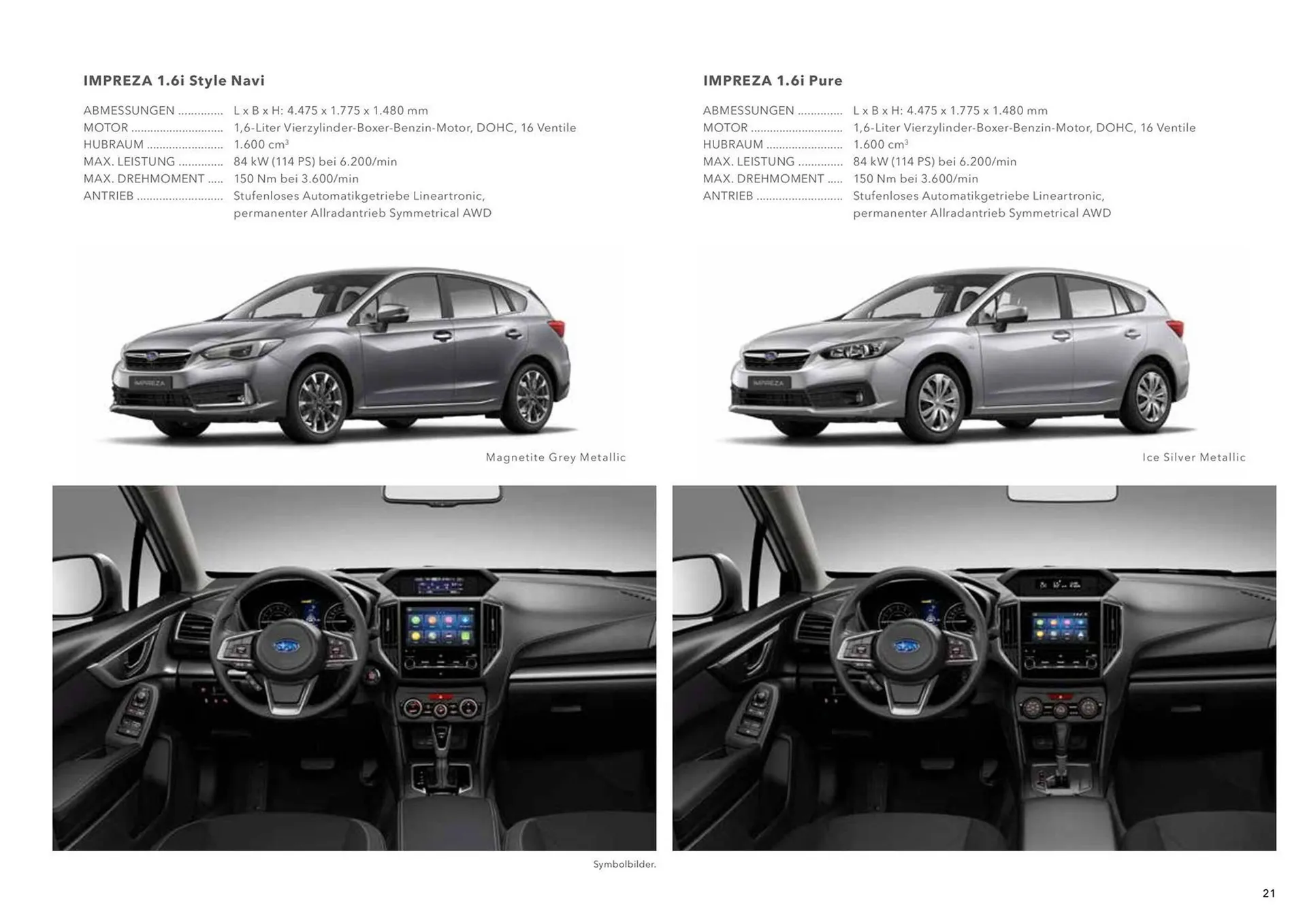 Subaru Impreza  Flugblatt von 3. November bis 3. November 2024 - Flugblätt seite  21