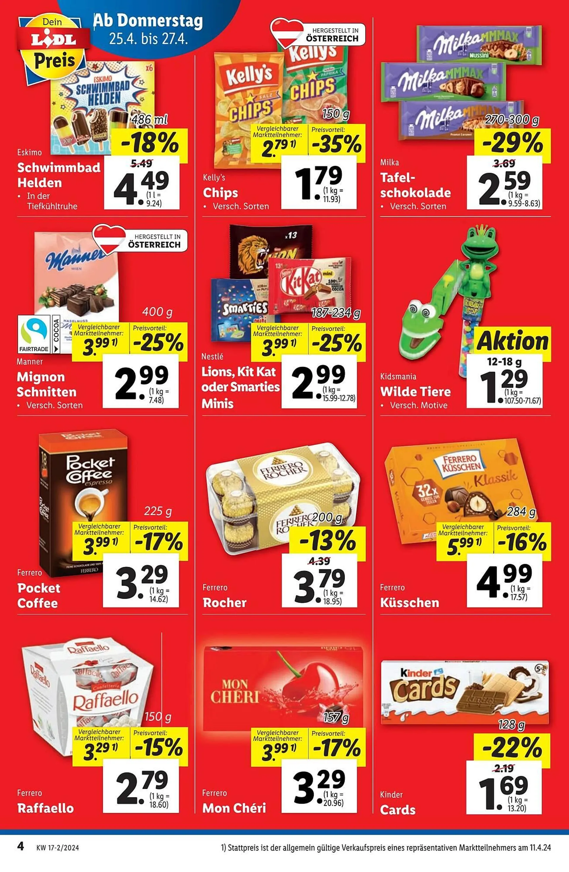Lidl Flugblatt von 24. April bis 30. April 2024 - Flugblätt seite  4
