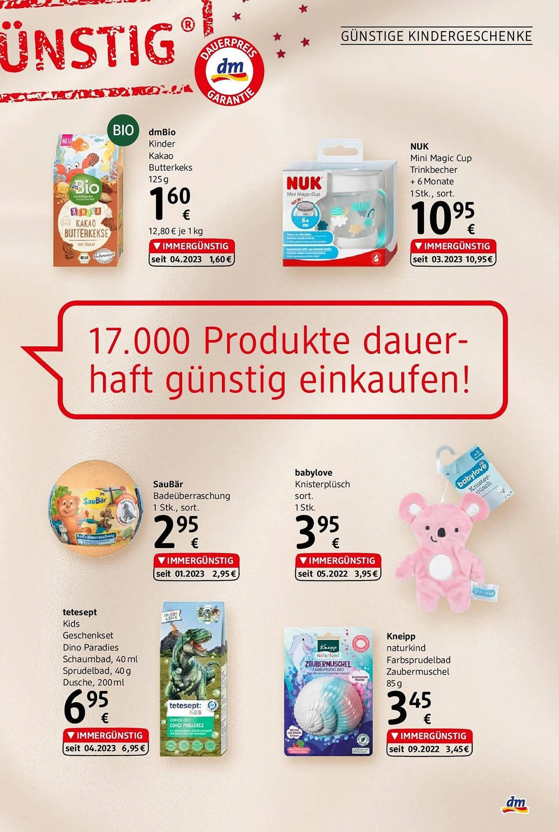 dm Flugblatt von 22. November bis 13. Dezember 2023 - Flugblätt seite  17