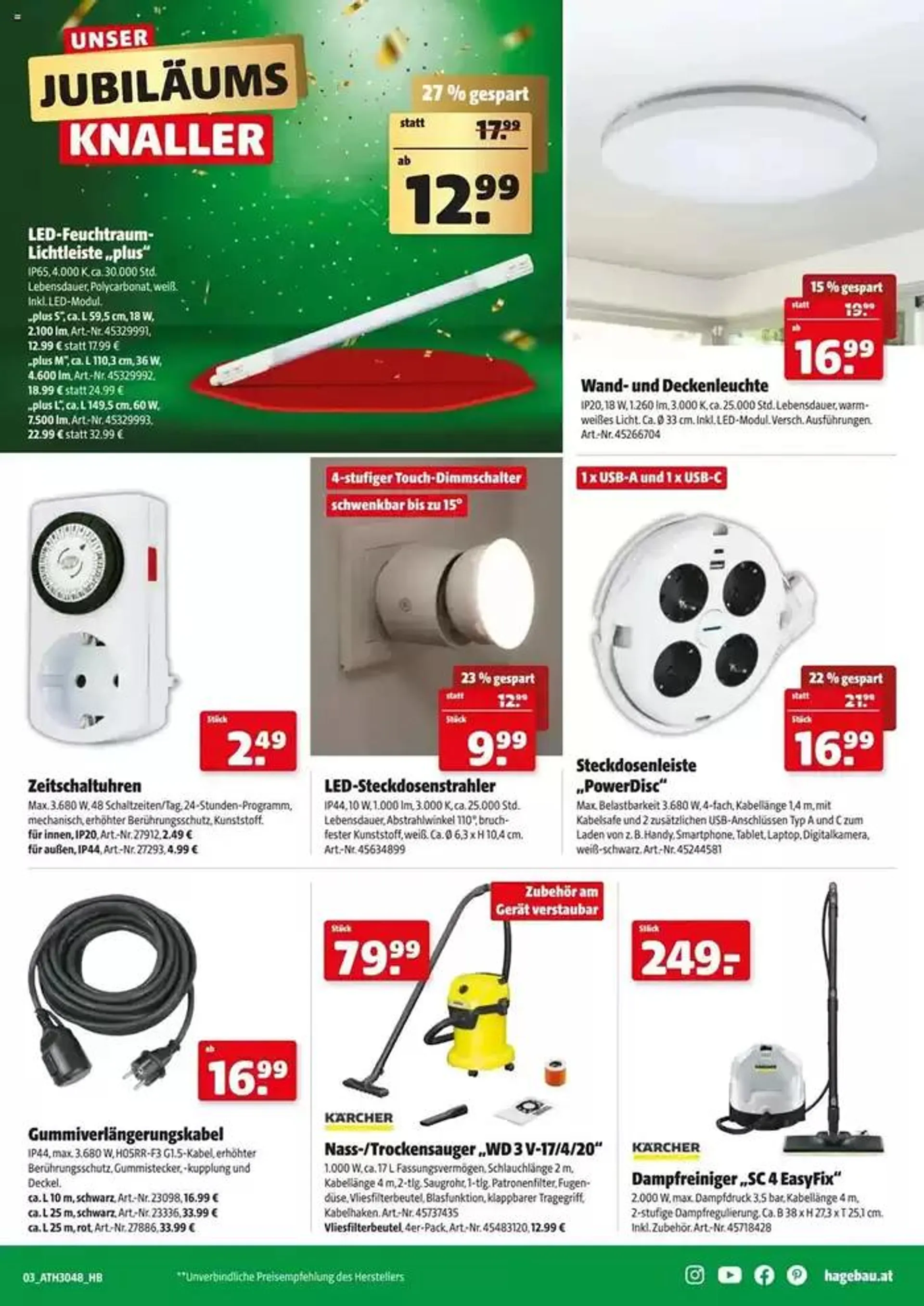 Tolles Angebot für alle Kunden von 21. November bis 5. Dezember 2024 - Flugblätt seite  9