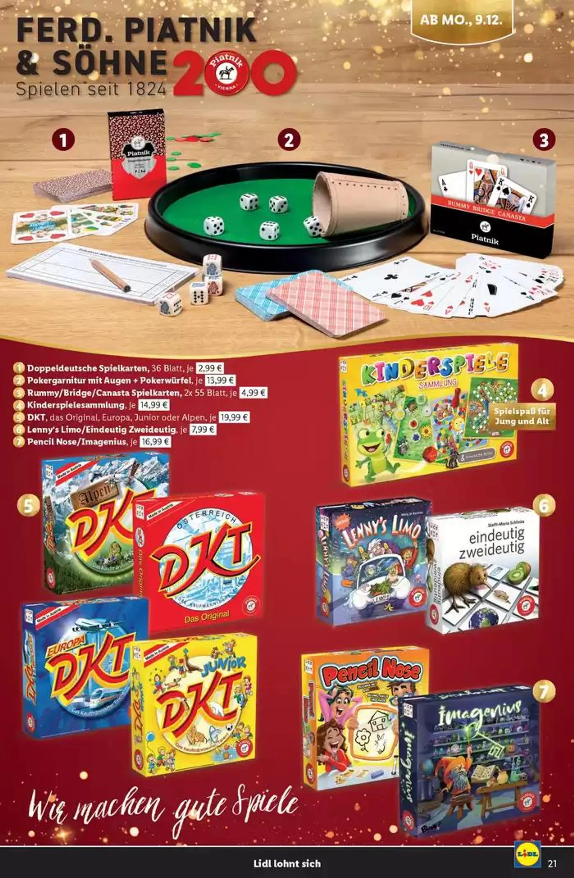 Sonderflyer Spielwarenkatalog von 4. November bis 14. Dezember 2024 - Flugblätt seite  21