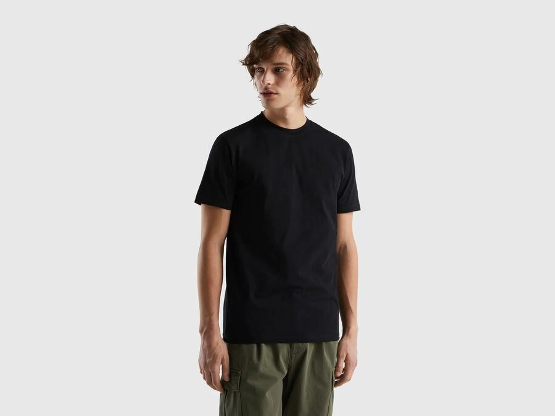 Slim Fit-T-Shirt in stretchiger Baumwolle