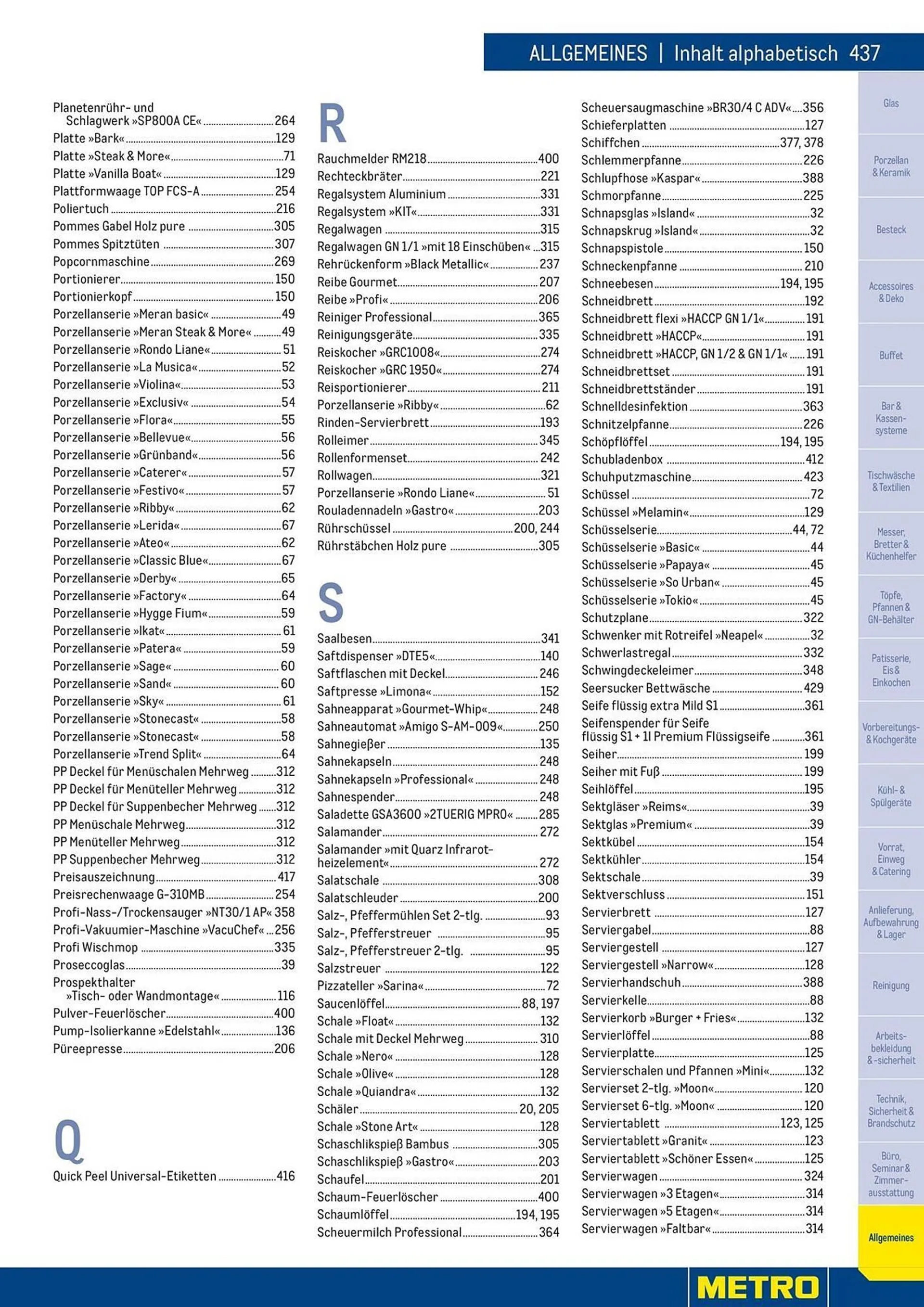 Metro Flugblatt von 22. Dezember bis 30. September 2024 - Flugblätt seite  437