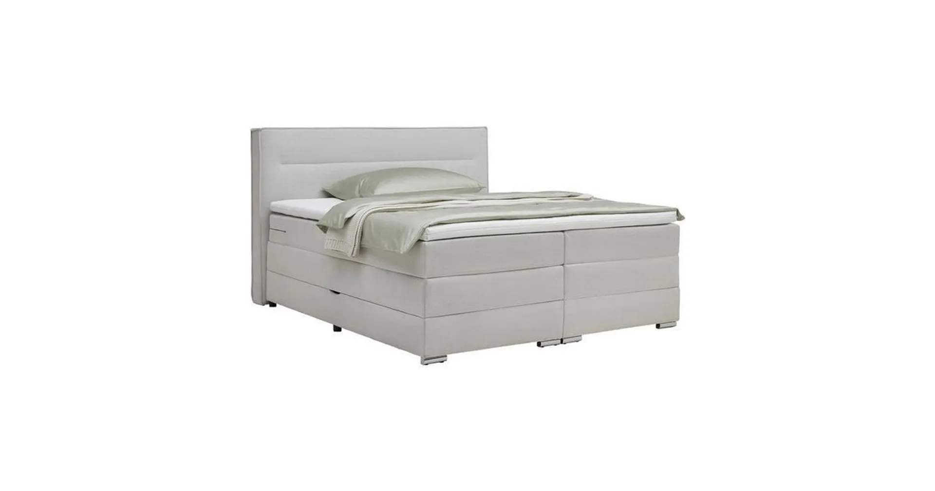 Boxspringbett Papilon in Grau ca. 160x200cm online kaufen ➤ mömax