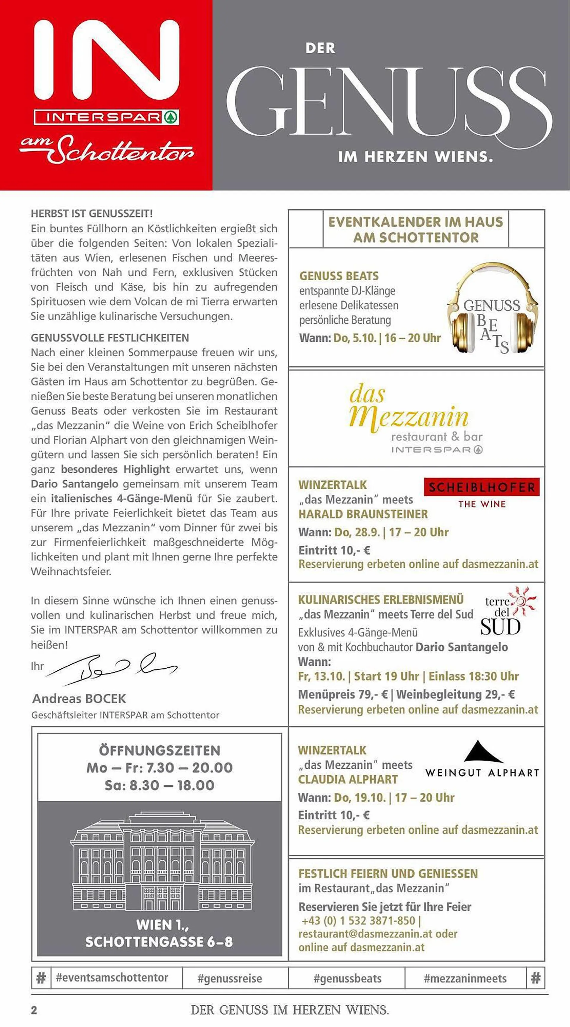 Interspar Flugblatt von 26. September bis 11. Oktober 2023 - Flugblätt seite  2