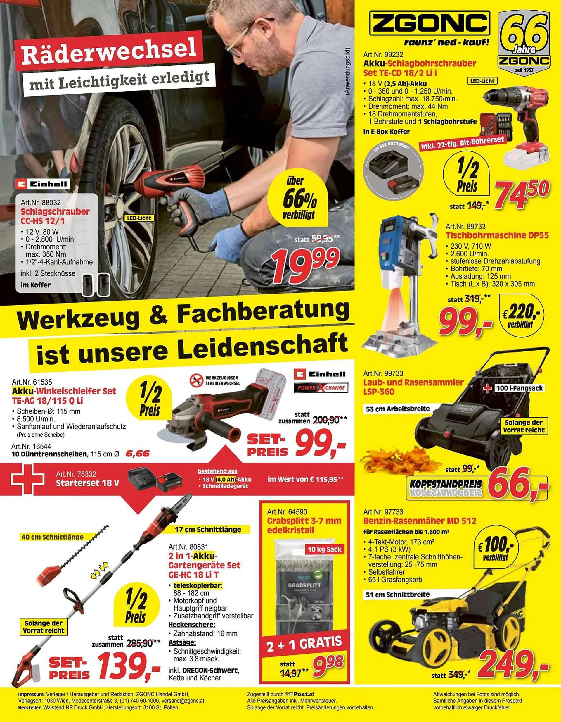 Zgonc Flugblatt von 15. Oktober bis 31. Oktober 2023 - Flugblätt seite  20