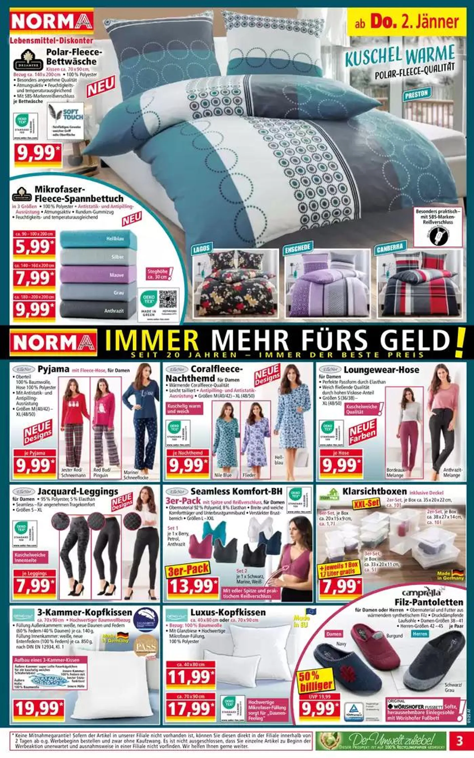 Attraktive Angebote entdecken von 30. Dezember bis 3. Jänner 2025 - Flugblätt seite  3