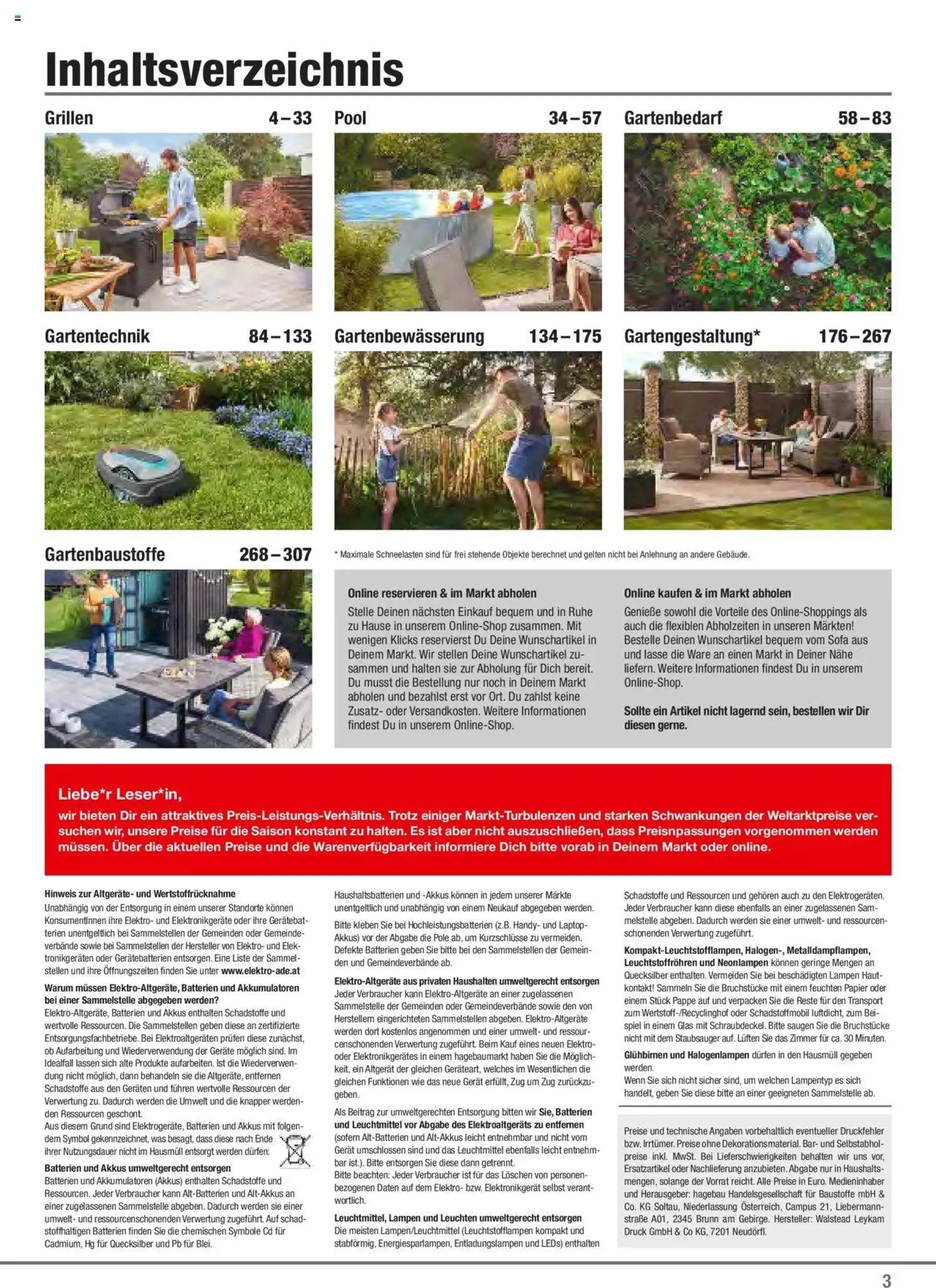 Hagebau Gartenjahr 2023 von 7. März bis 31. Dezember 2023 - Flugblätt seite  3