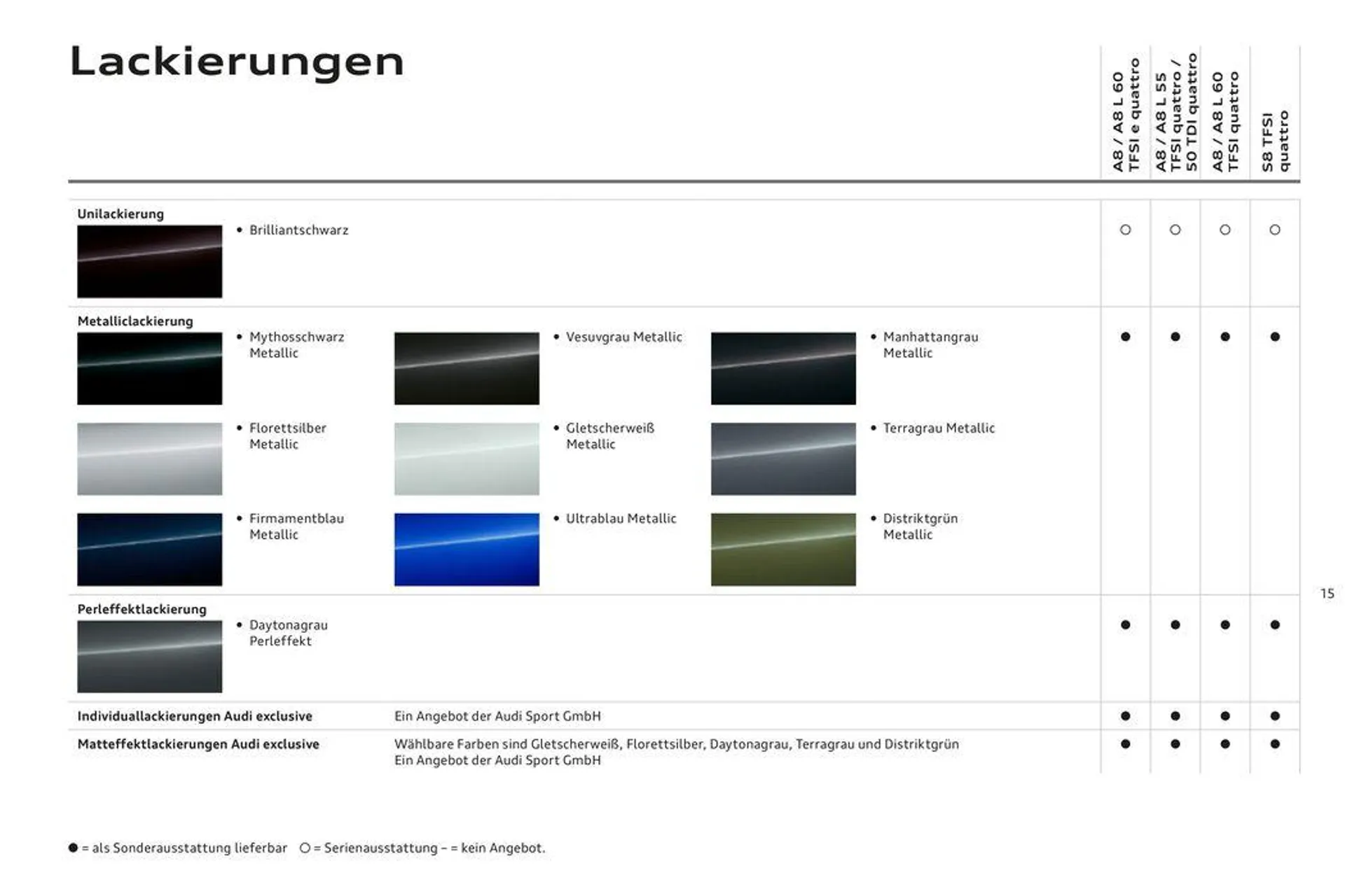 Audi A8 von 2. November bis 2. November 2024 - Flugblätt seite  16