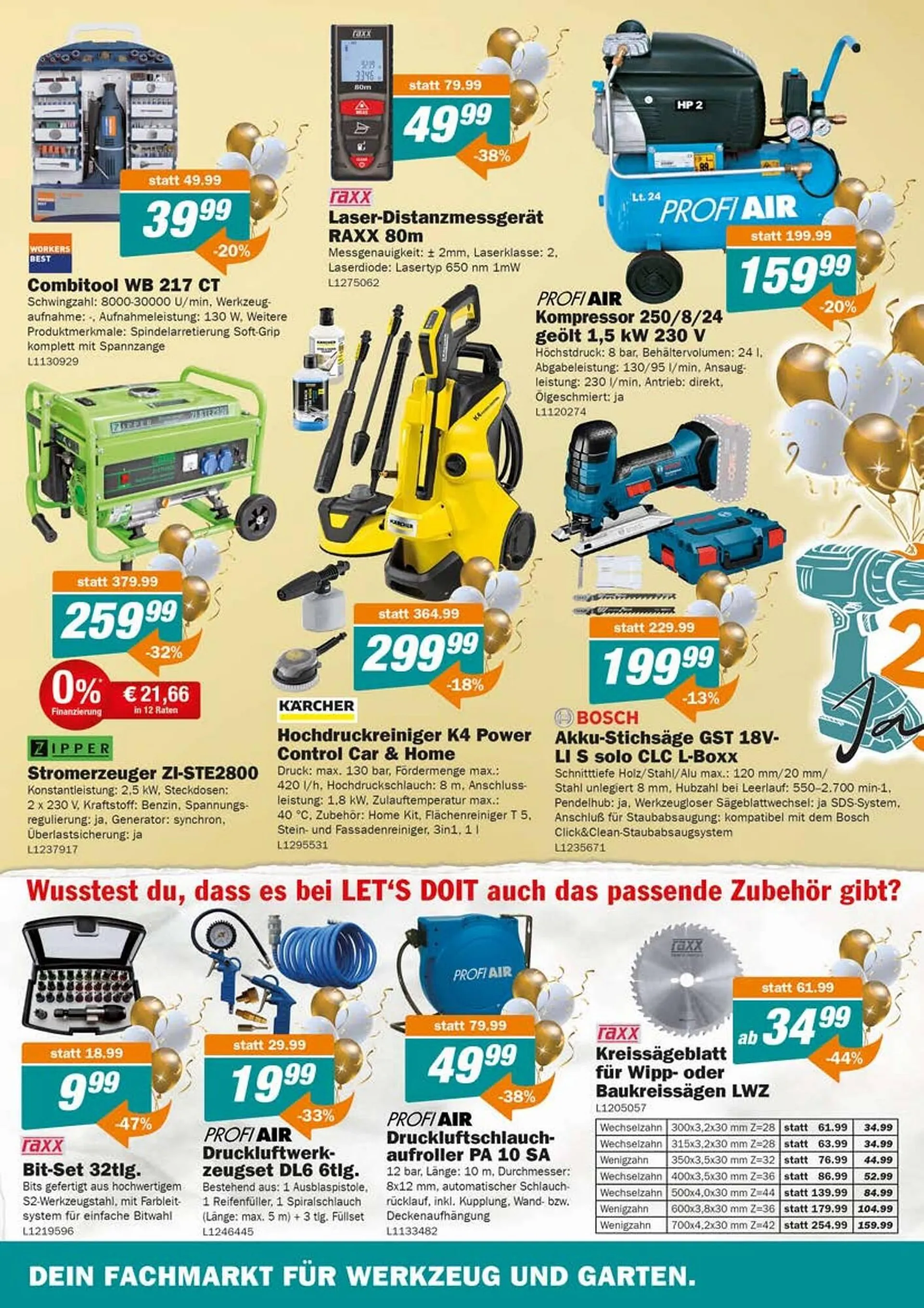 Let's Do It Baumarkt Flugblatt von 11. September bis 22. September 2024 - Flugblätt seite  4