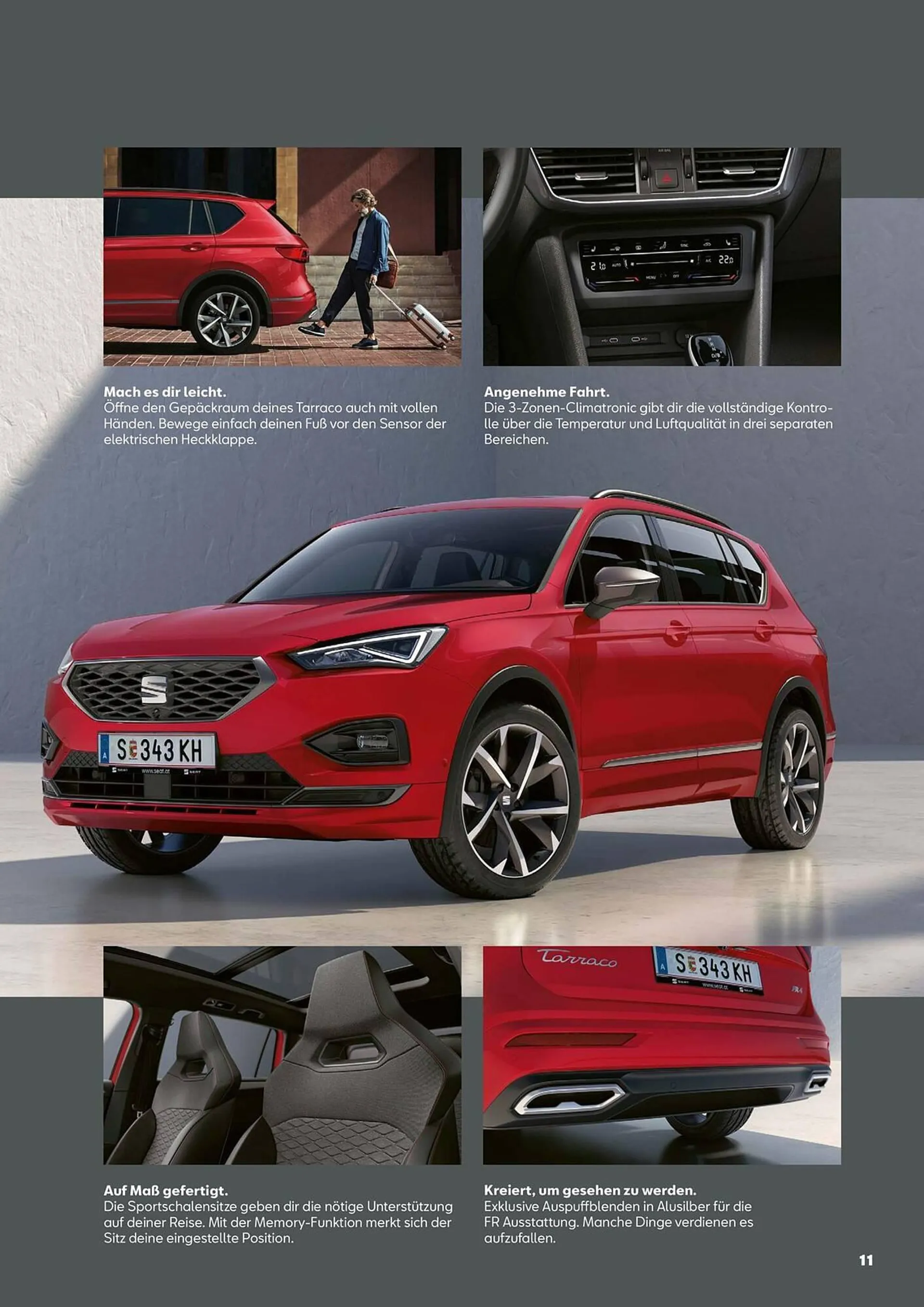 Seat Tarraco Flugblatt von 3. November bis 3. November 2024 - Flugblätt seite  11