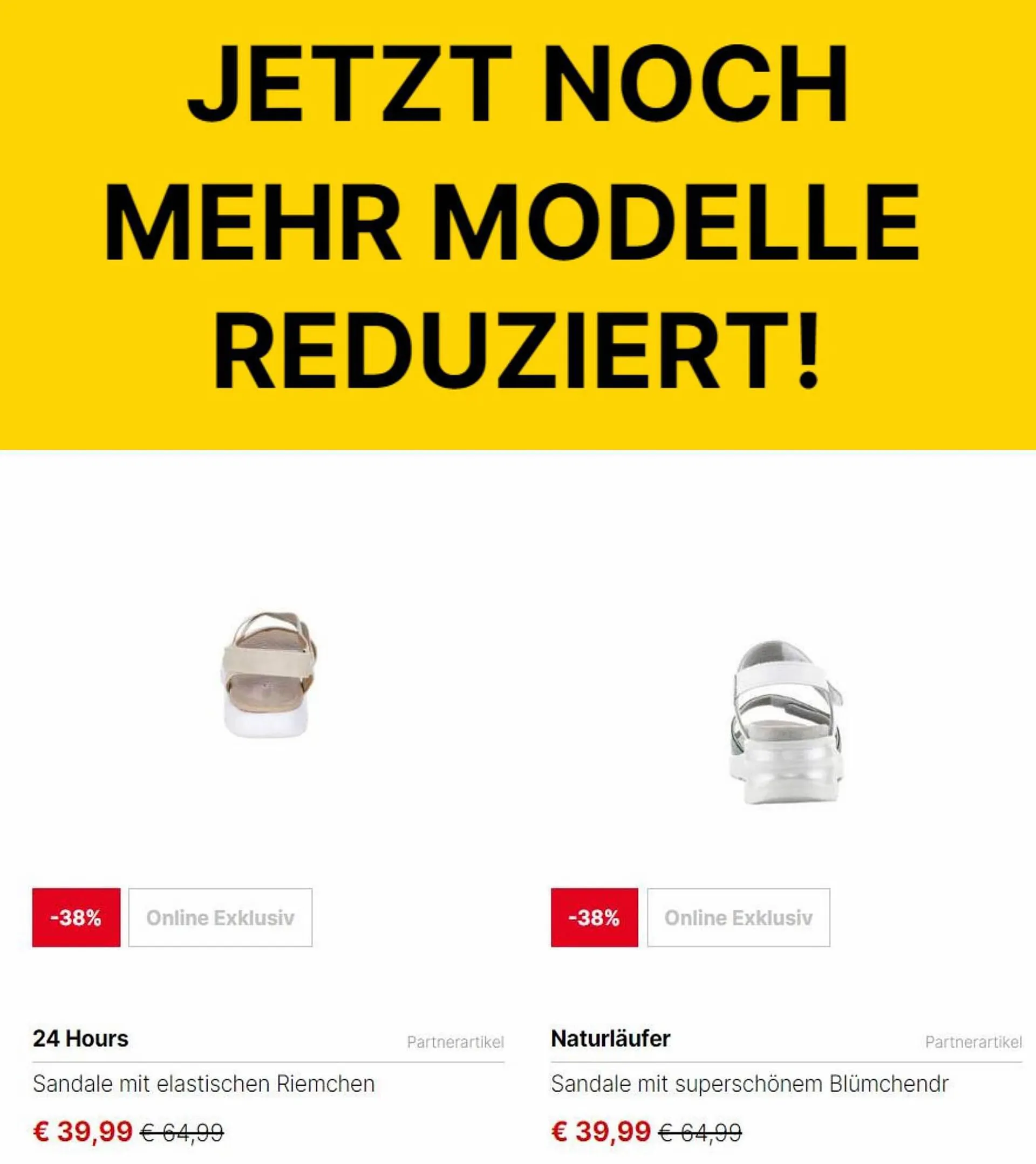 Humanic Flugblatt von 6. Juli bis 30. August 2023 - Flugblätt seite  4