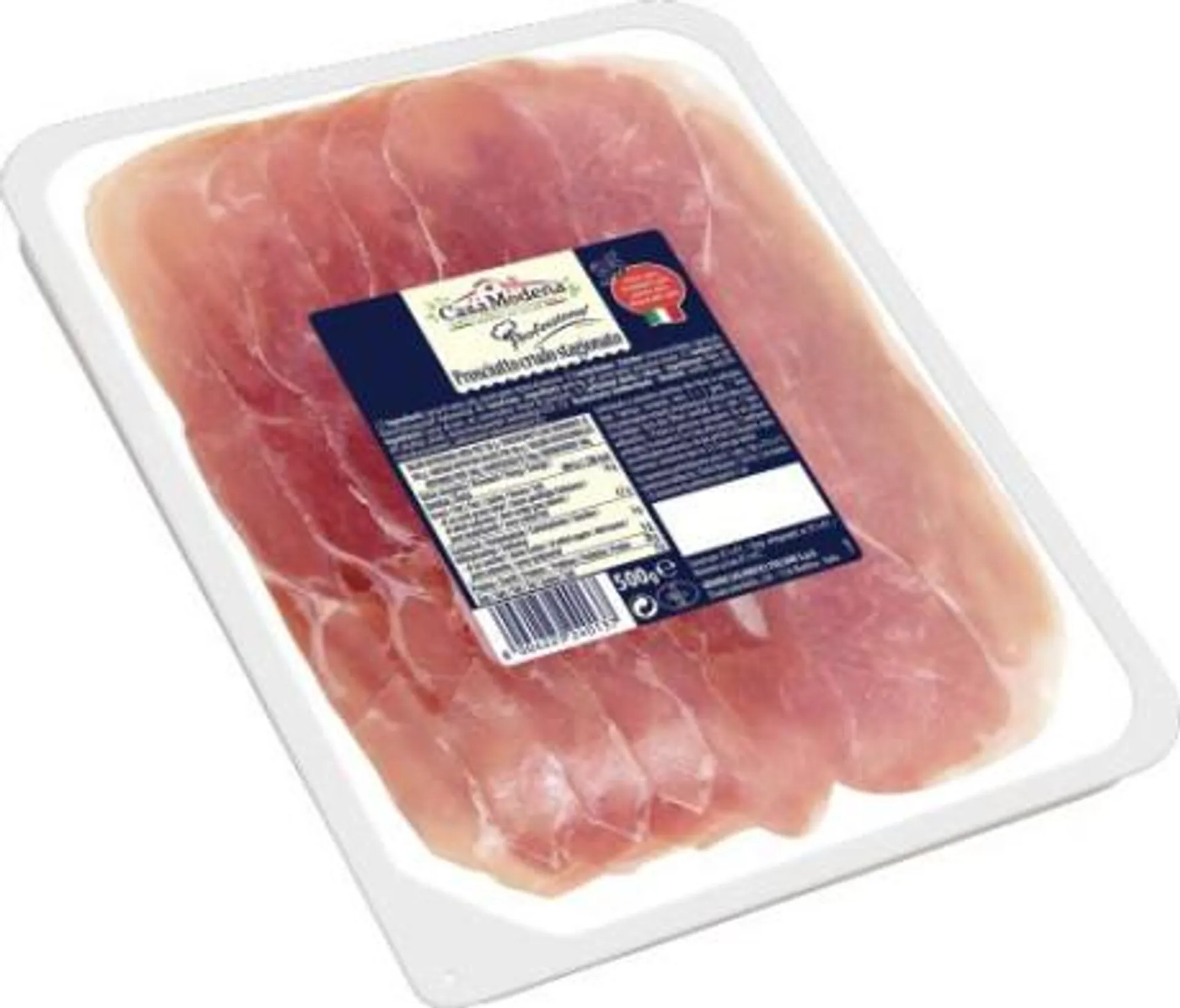 Prosciutto Crudo Cucina geschnitten