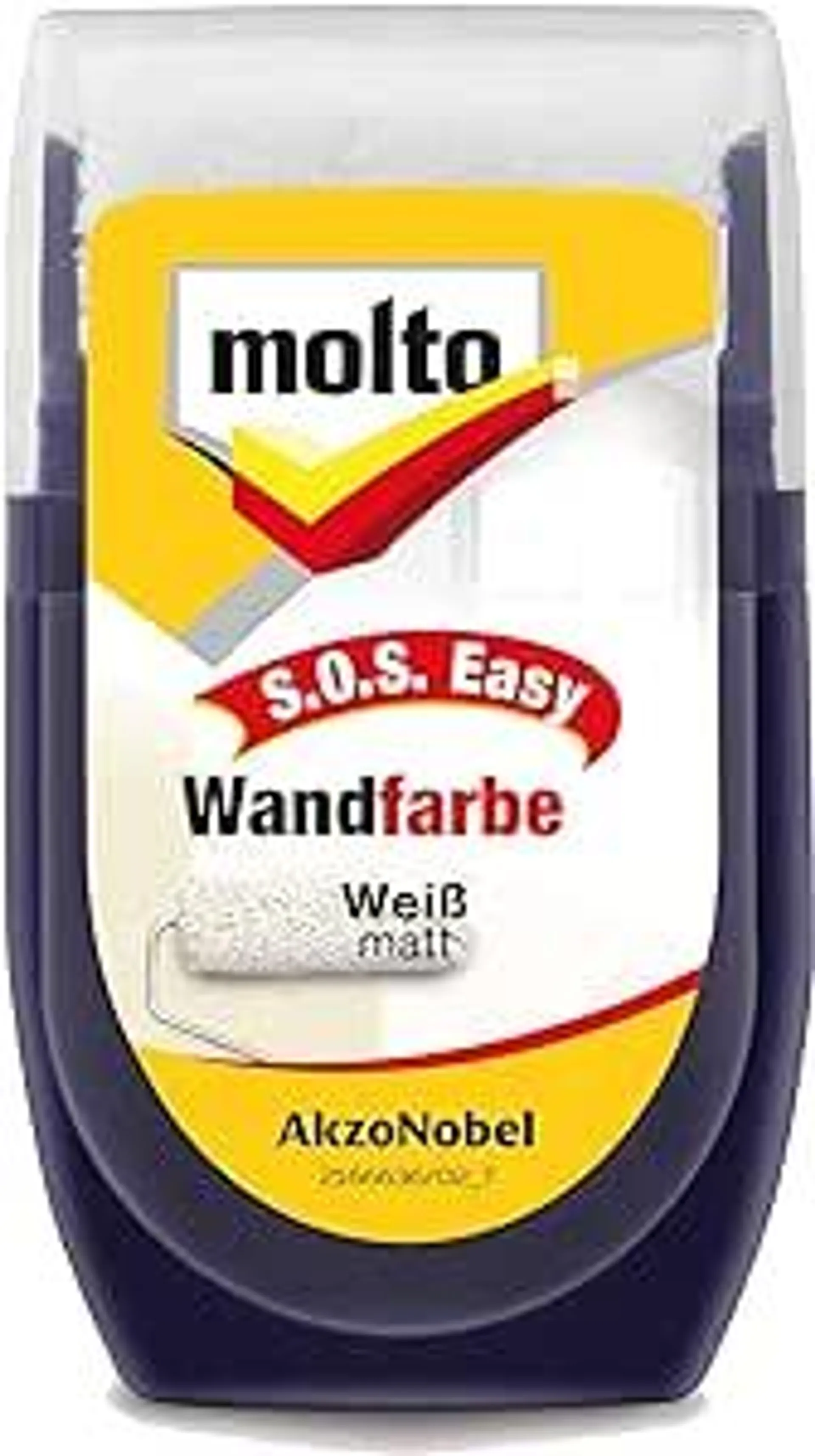 Molto S.O.S easy Wandfarbe 30ml, weiss