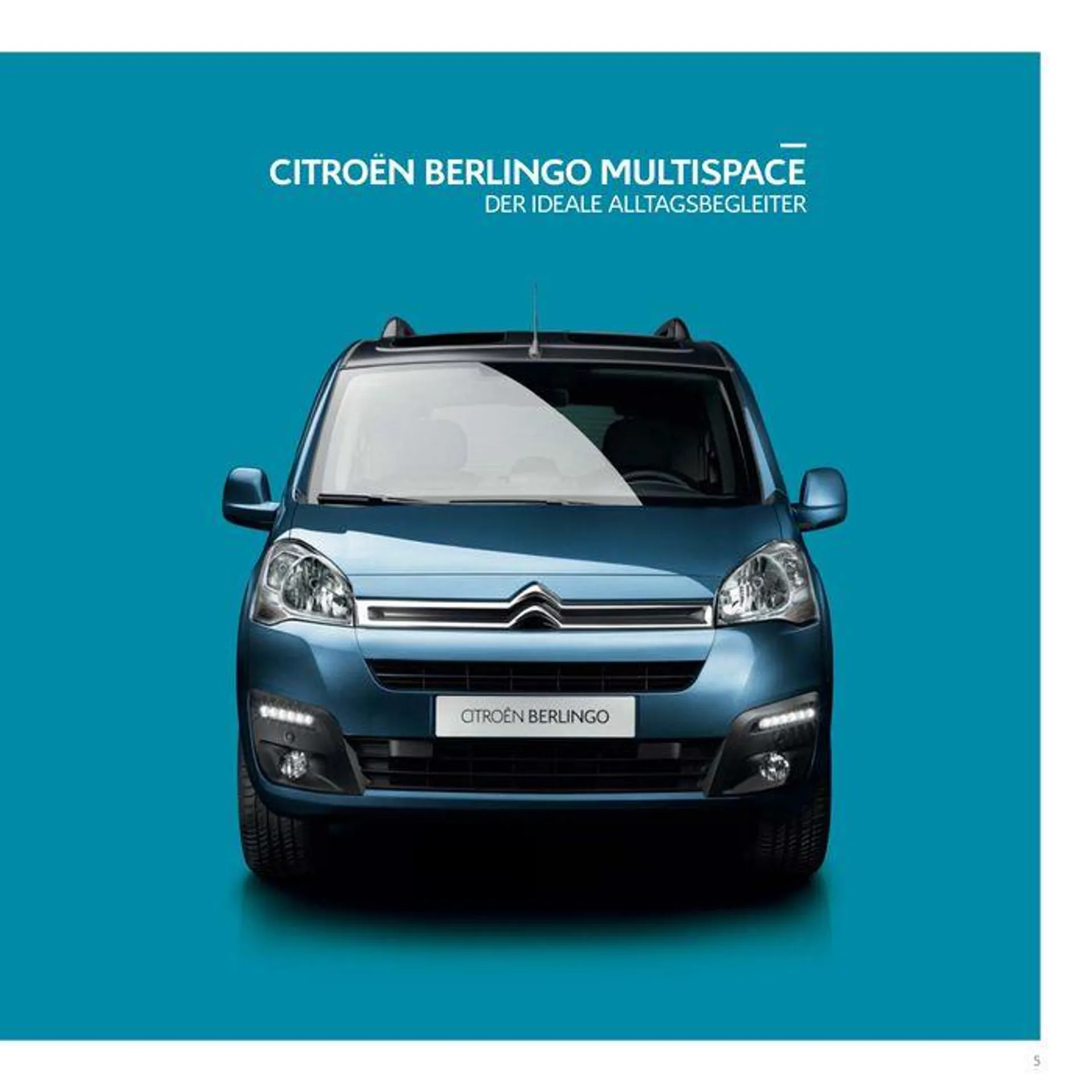 Citroen Berlingo Multispace von 2. November bis 2. November 2024 - Flugblätt seite  5