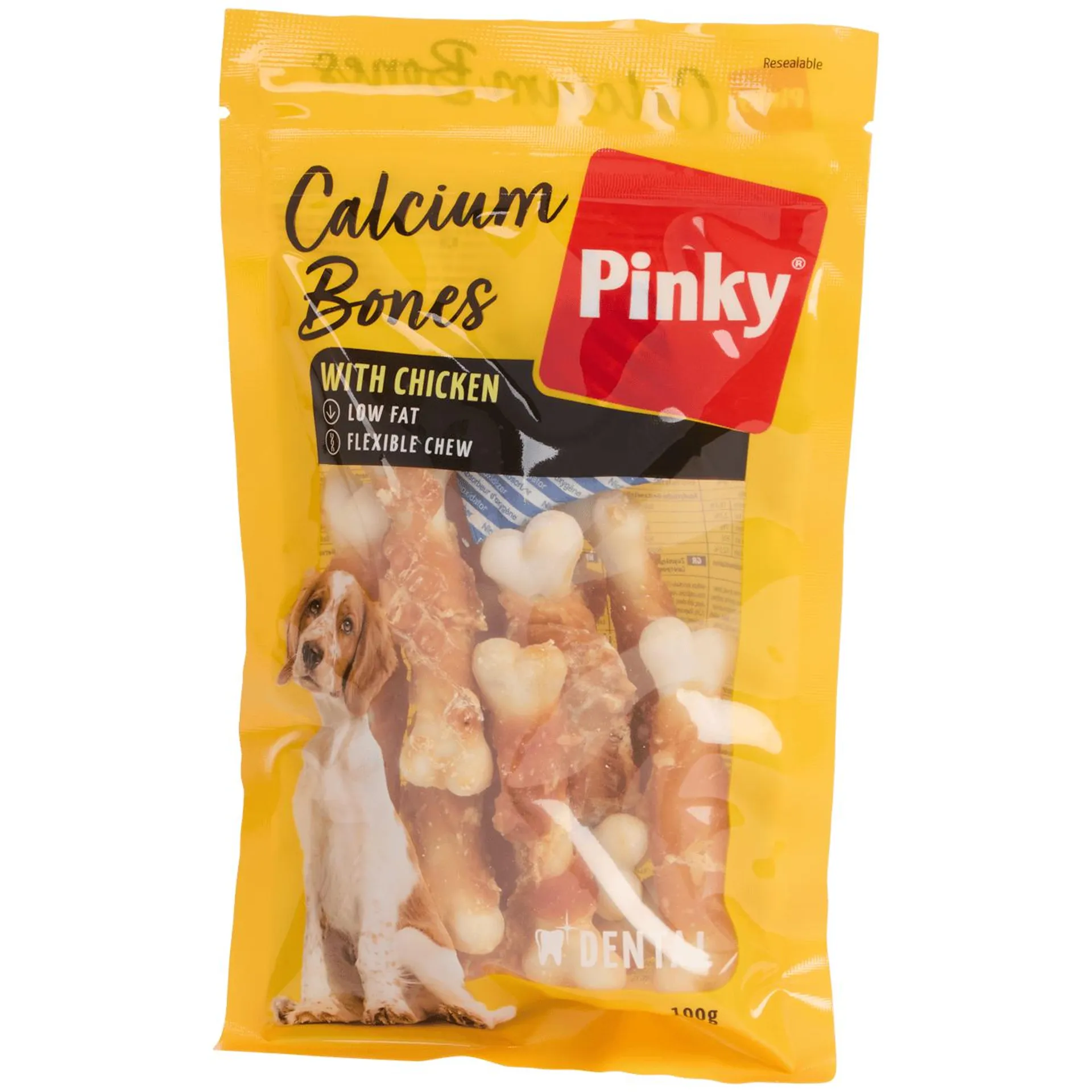 Pinky Hundesnacks Calcium Bones