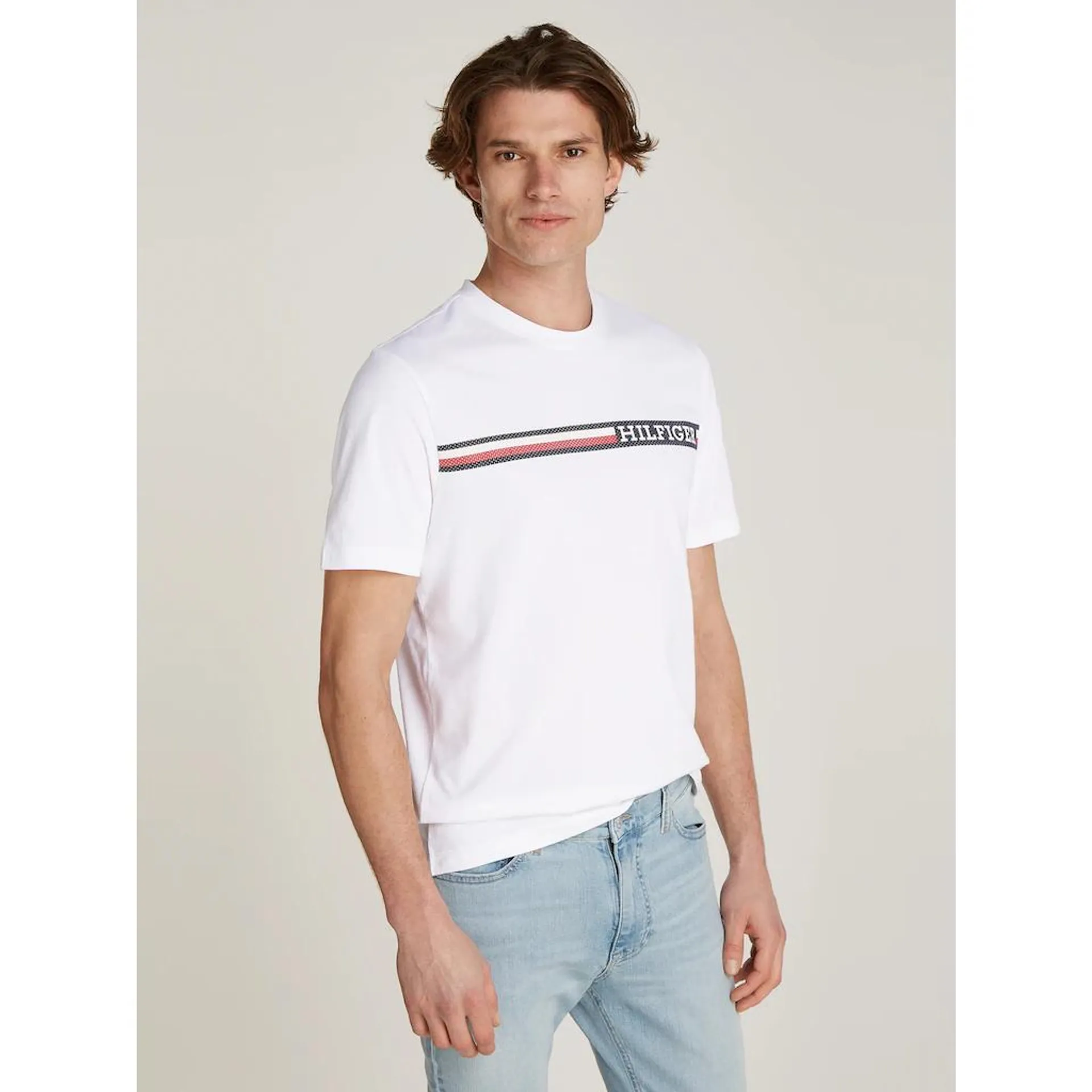 Tommy Hilfiger T-Shirt »CHEST STRIPE TEE«