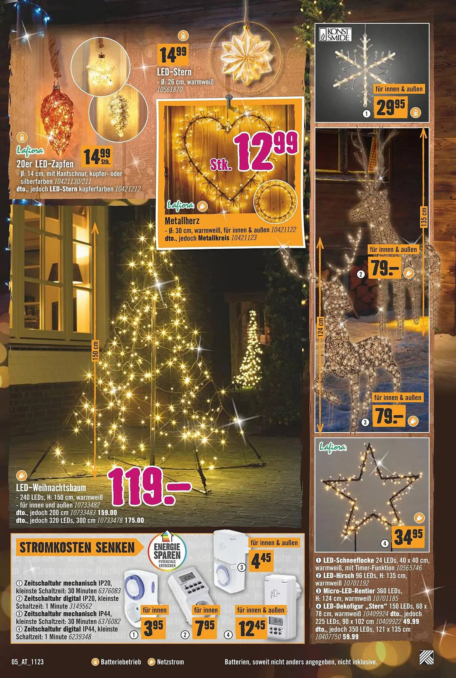 Hornbach Flugblatt von 19. November bis 19. Dezember 2023 - Flugblätt seite  5