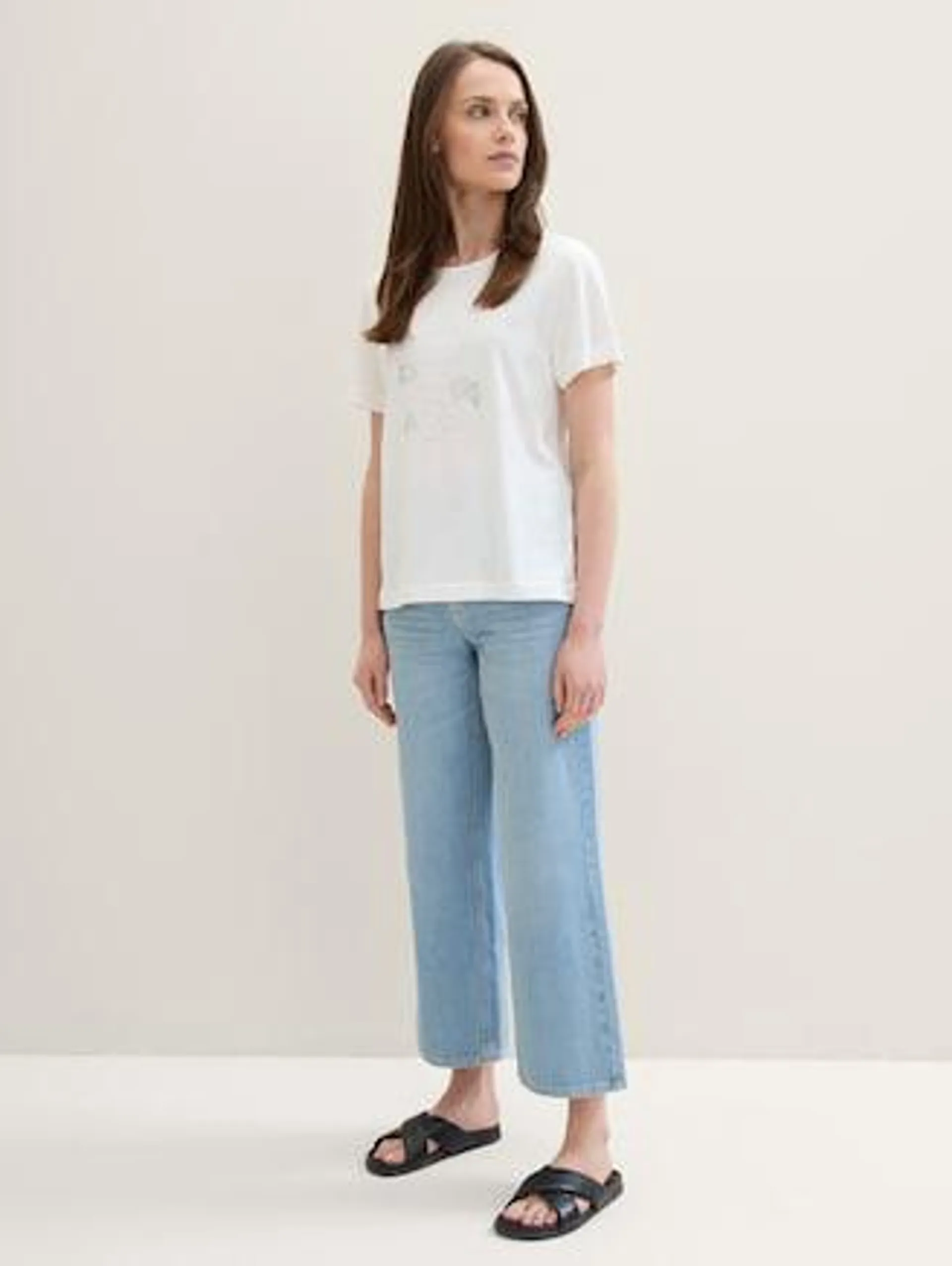 Culotte Jeans mit TENCEL™ Lyocell