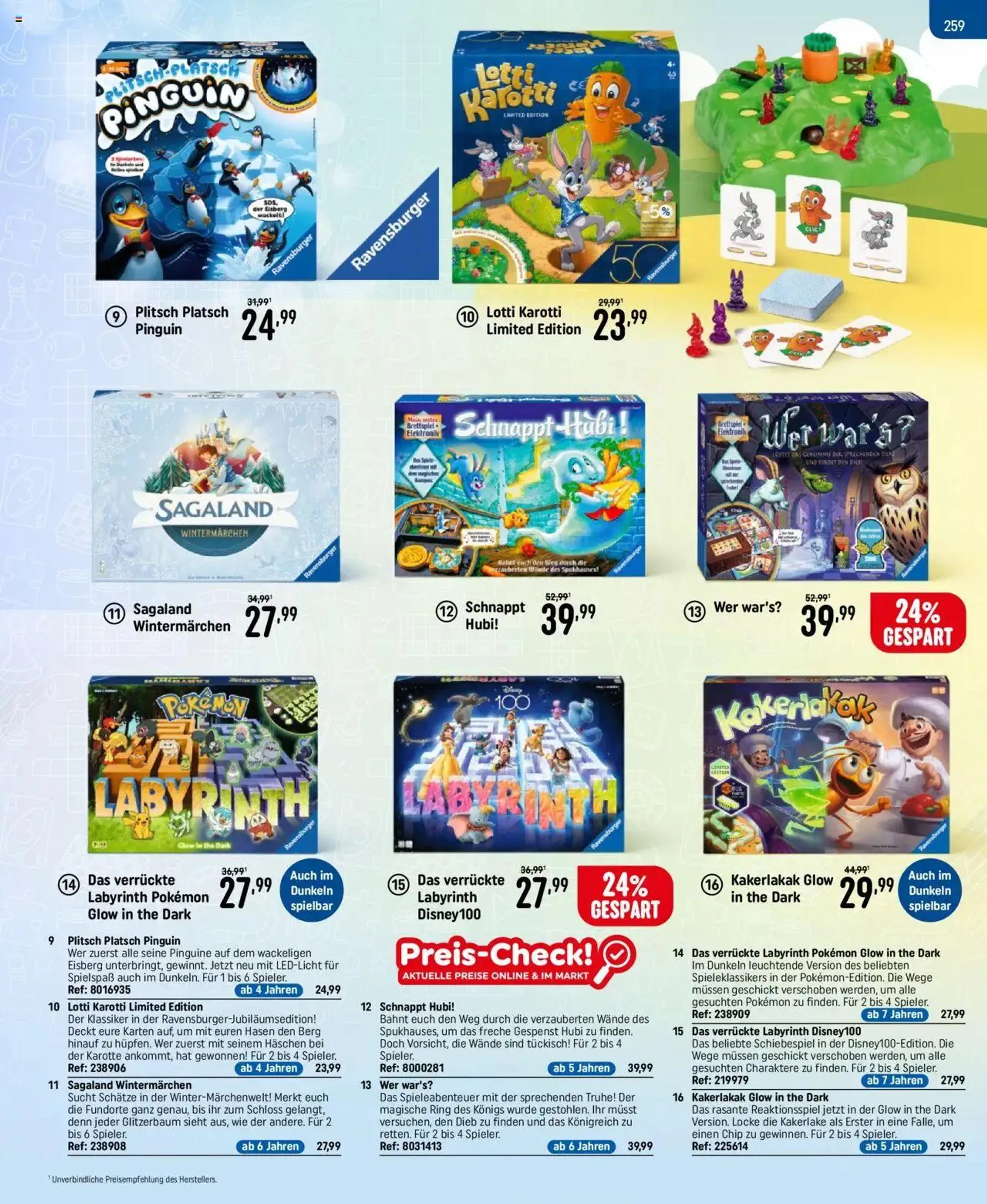 Smyths Toys Angebote von 25. September bis 13. Dezember 2024 - Flugblätt seite  259