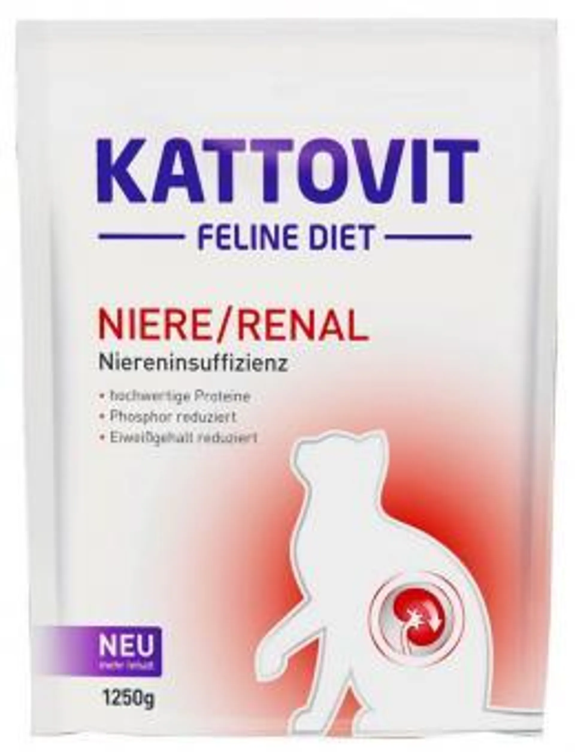 KATTOVIT Feline Diet 1,25kg Niere/Renal