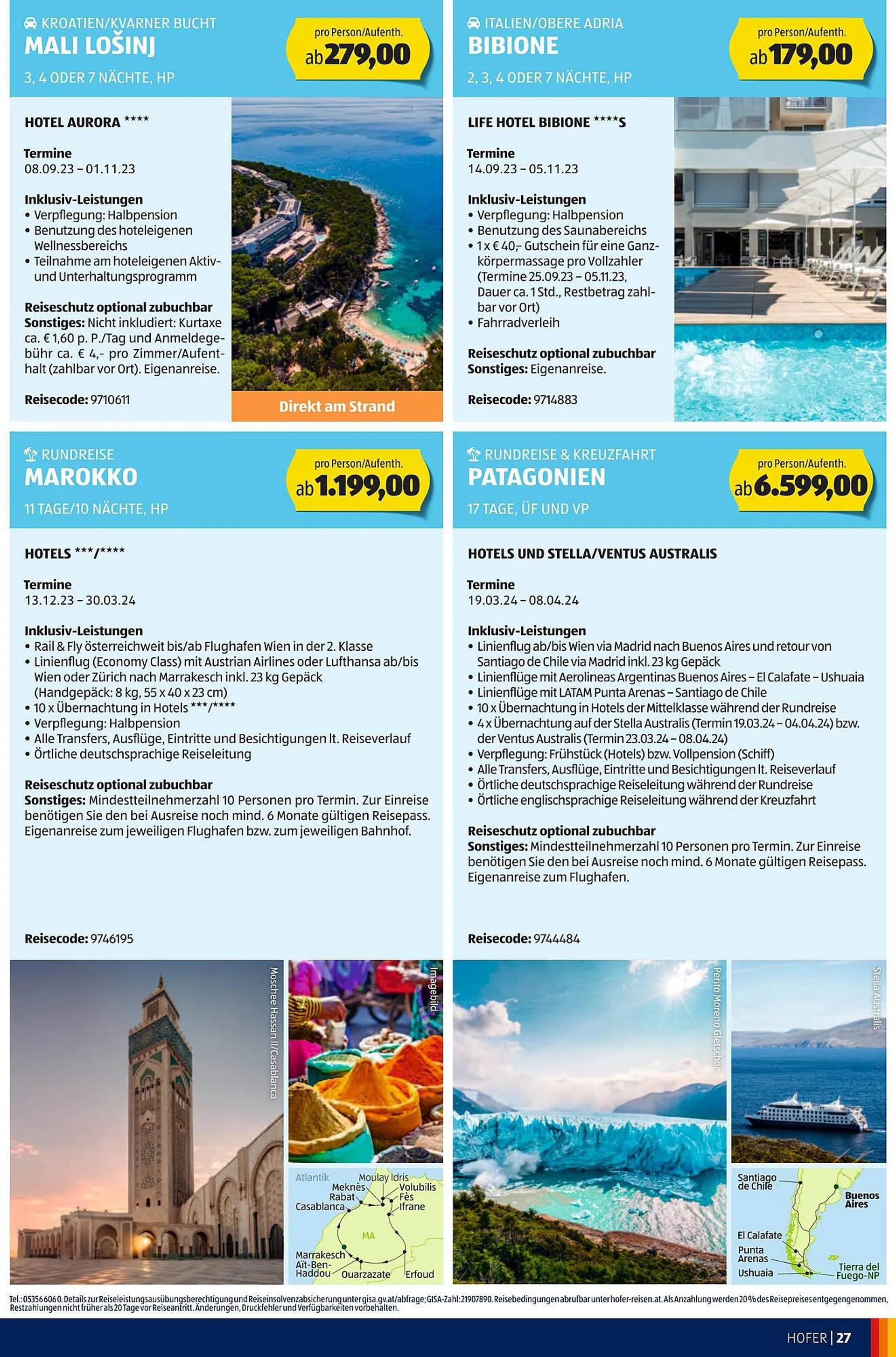 Hofer Flugblatt von 8. September bis 14. September 2023 - Flugblätt seite  29