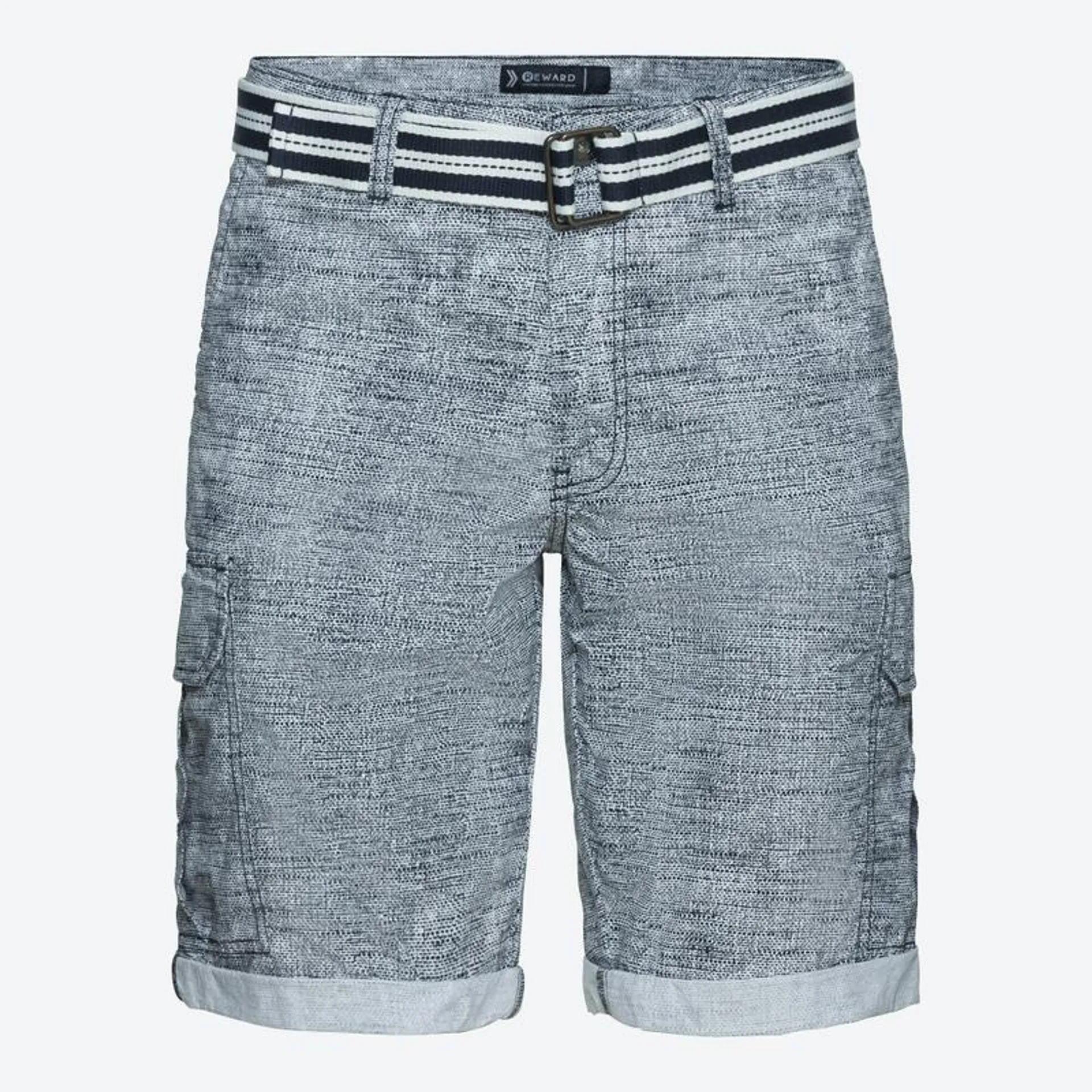 Herren-Bermudas mit Gürtel