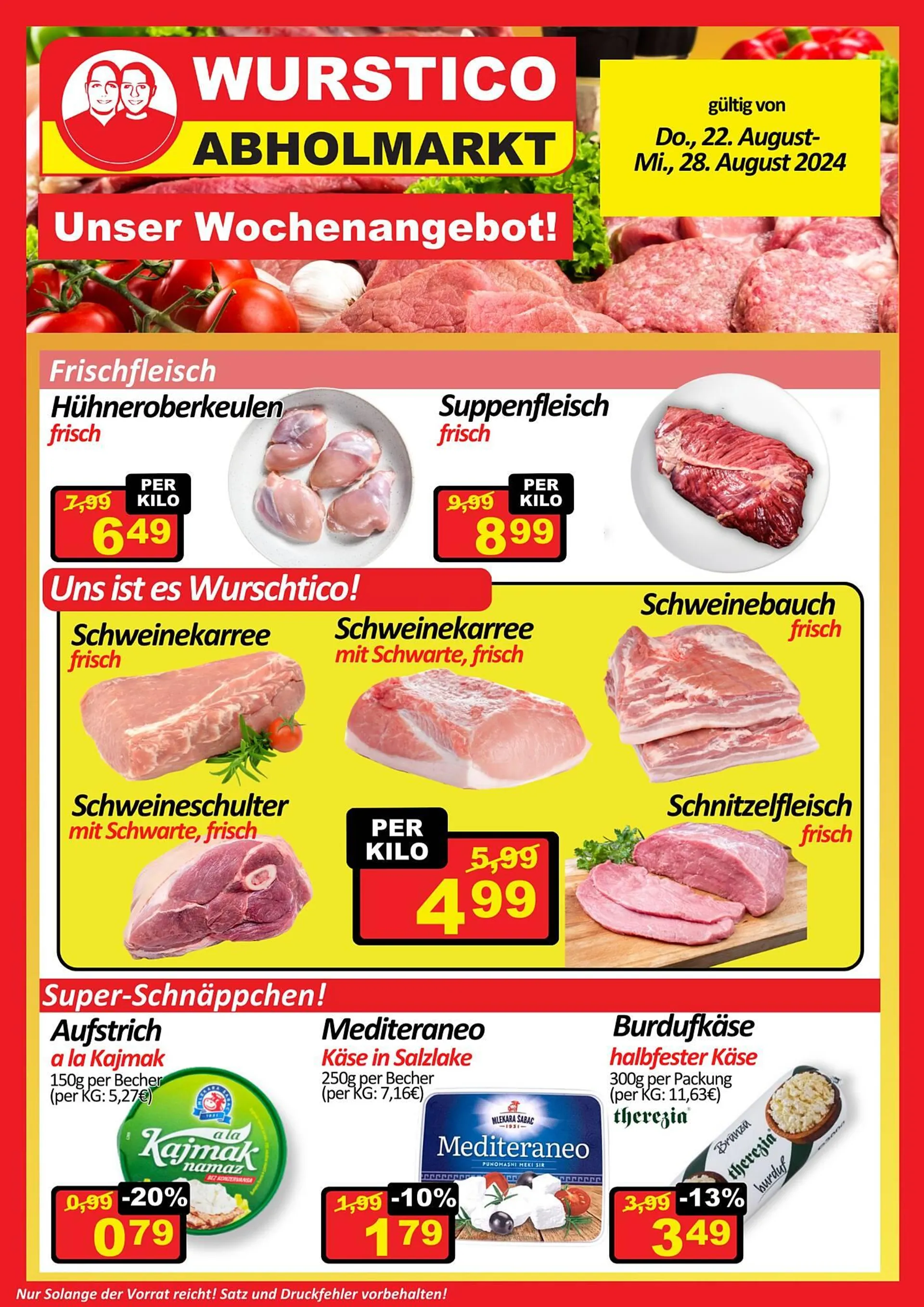 Wurstico Flugblatt - 1