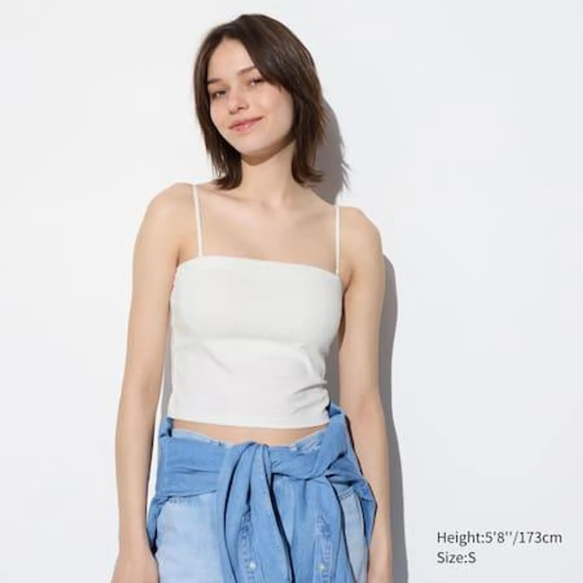 AIRism Cropped Bra Tube Top