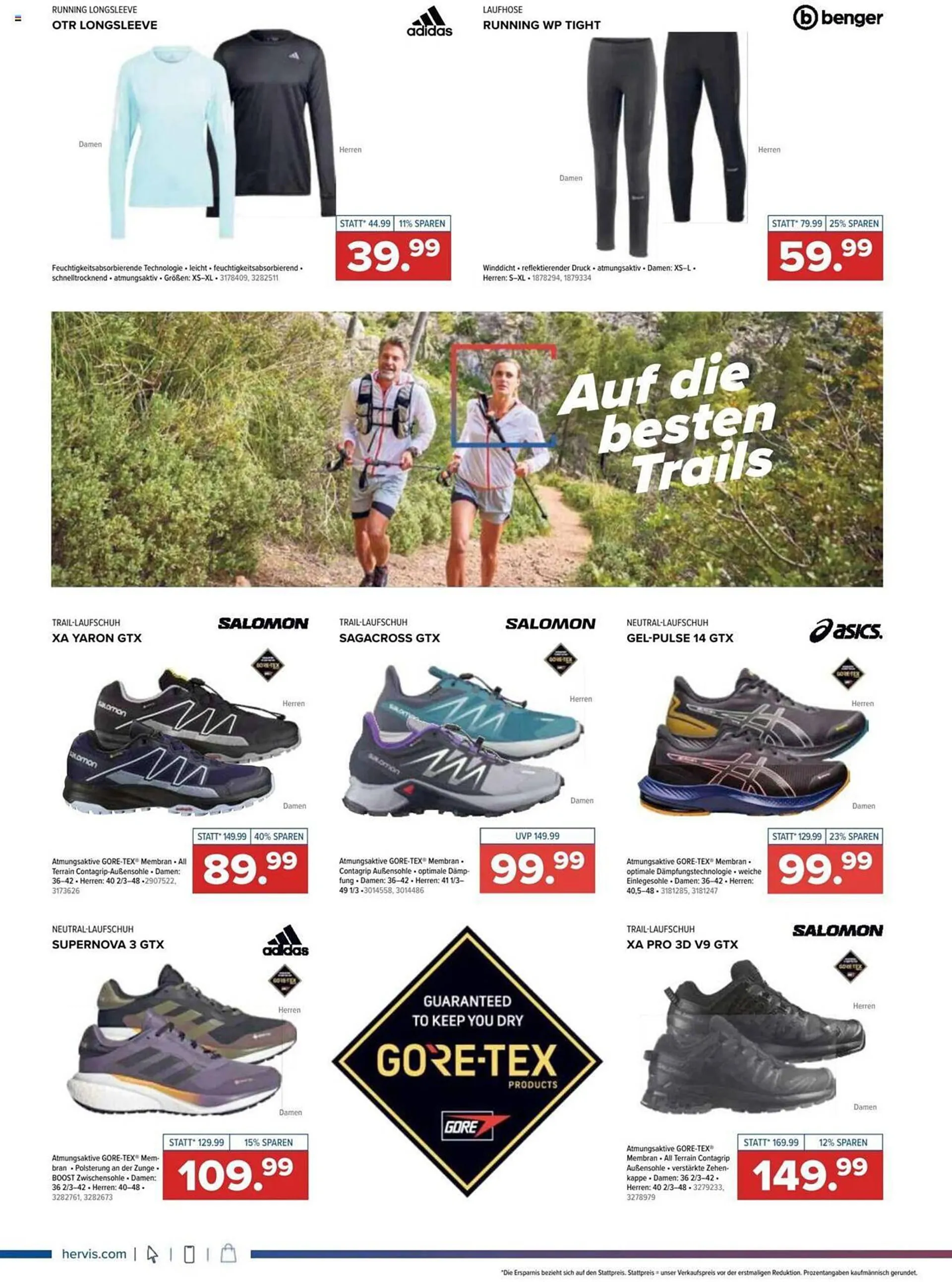 Hervis Flugblatt von 25. September bis 1. Oktober 2023 - Flugblätt seite  4