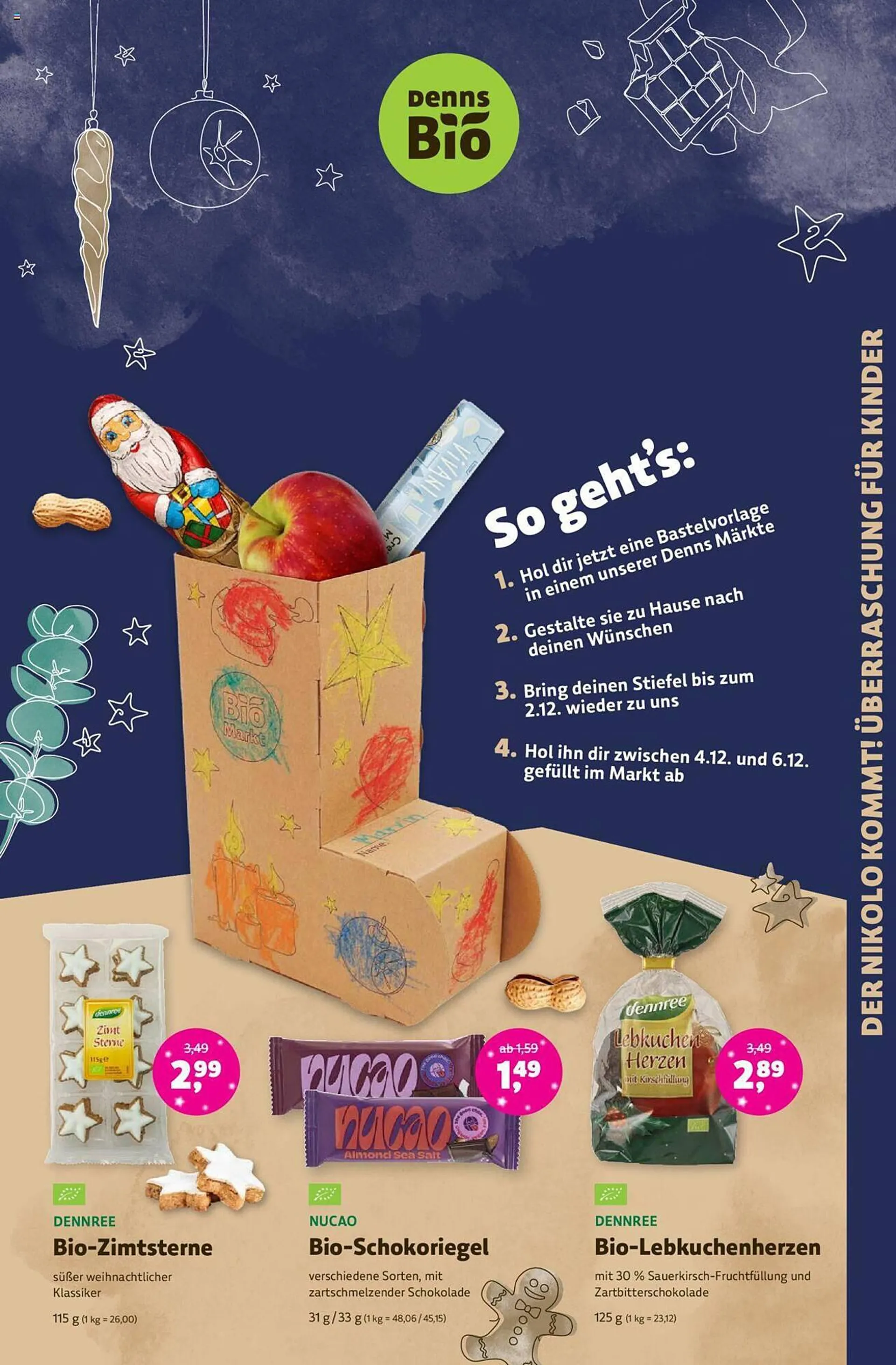 Denn's Biomarkt Flugblatt von 22. November bis 5. Dezember 2023 - Flugblätt seite  4
