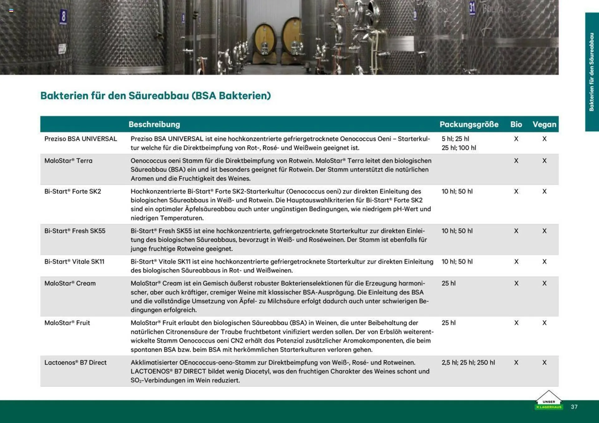Lagerhaus Flugblatt von 11. August bis 31. Dezember 2024 - Flugblätt seite  37