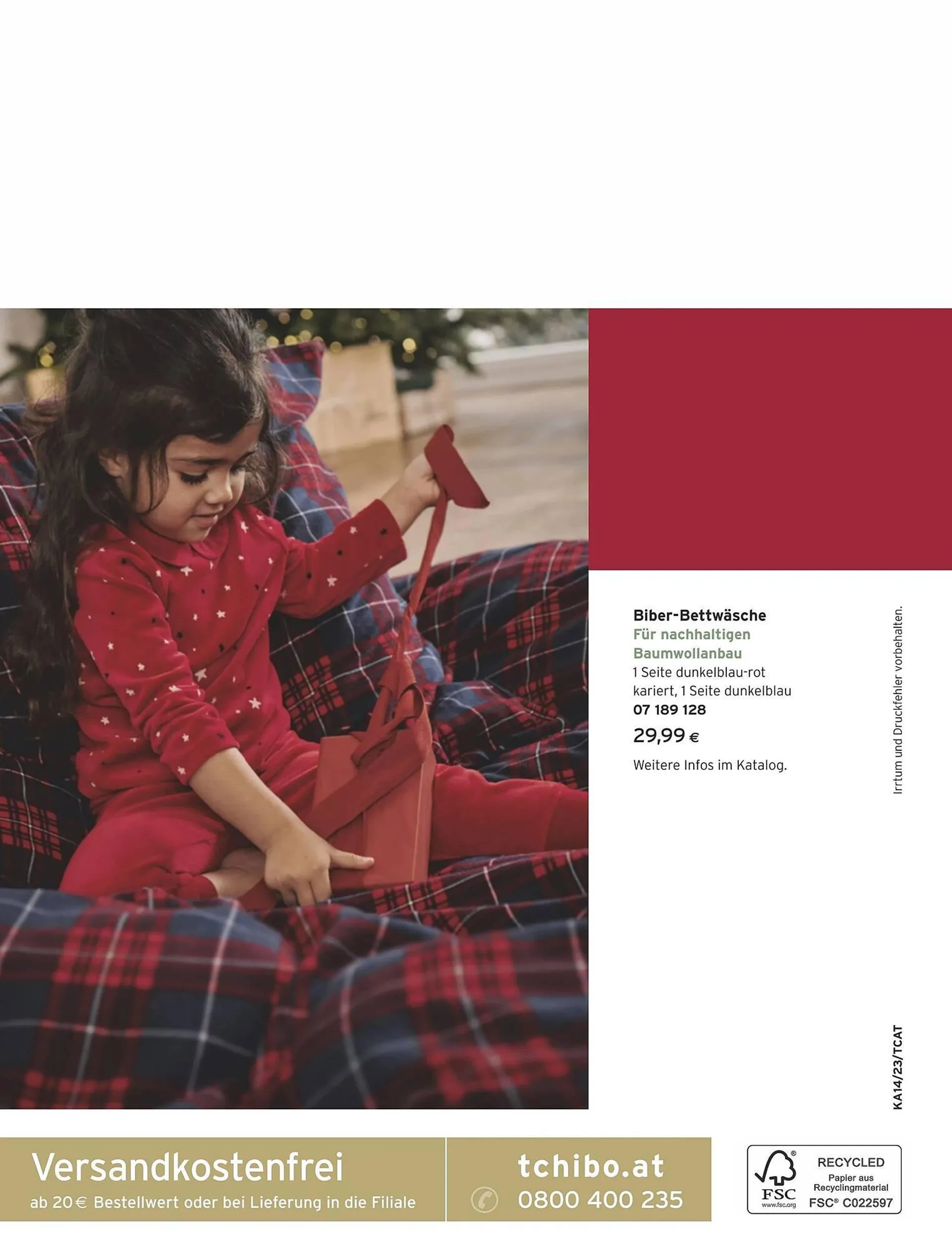 Tchibo Eduscho Flugblatt von 21. November bis 31. Dezember 2023 - Flugblätt seite  164