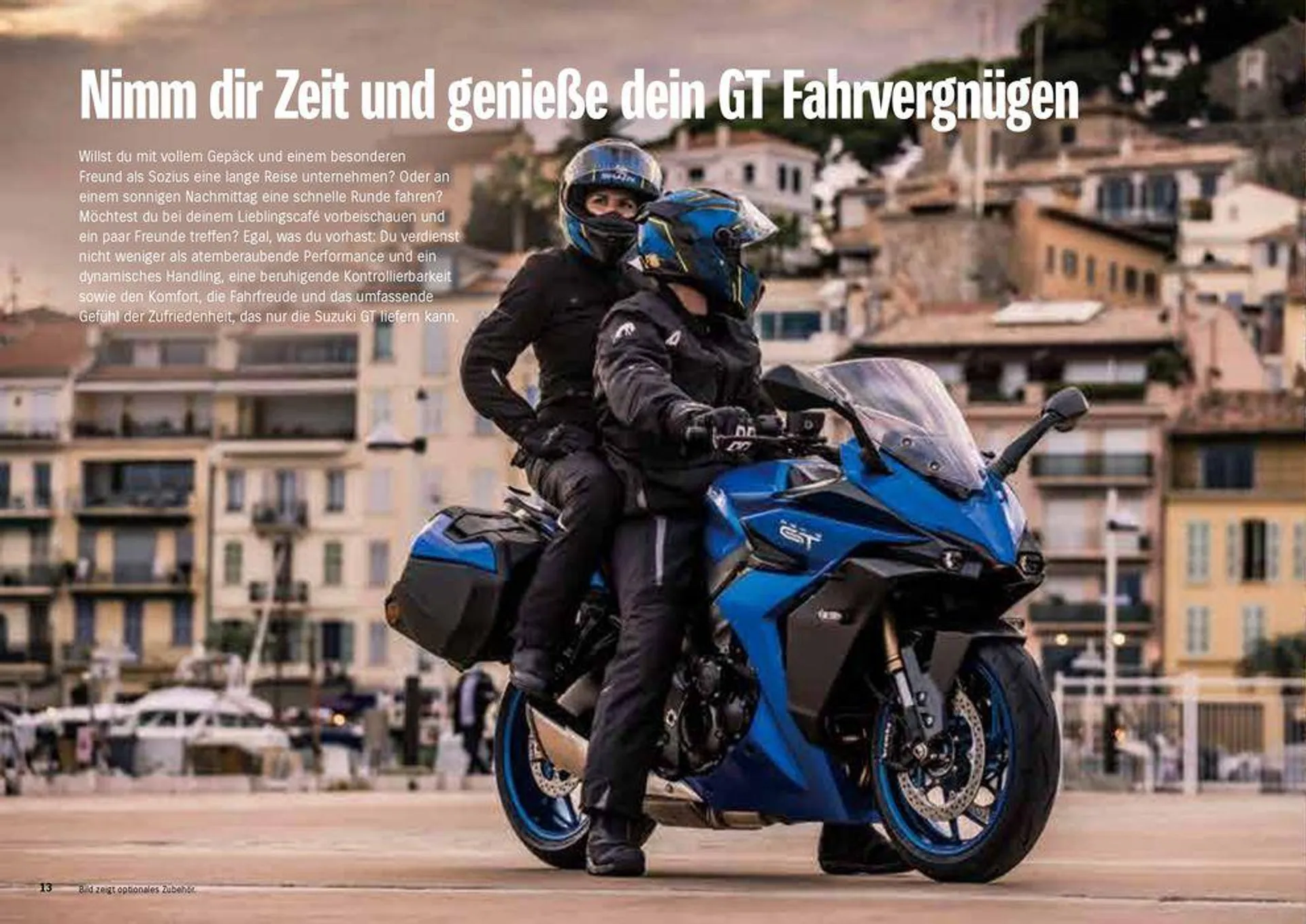 Suzuki GSX-S1000 GT Modellprospekt - 14