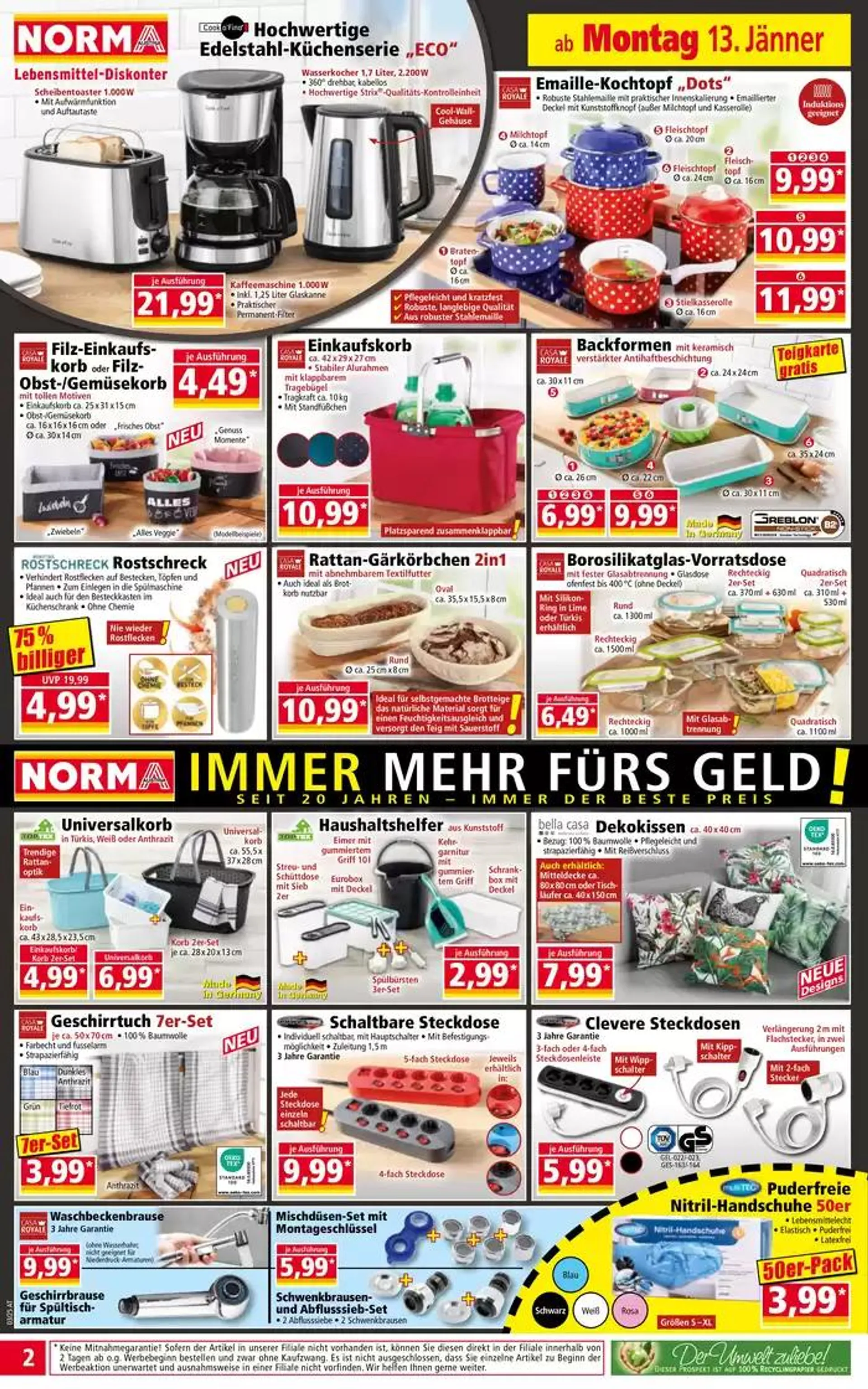 Unsere besten Schnäppchen von 13. Jänner bis 17. Jänner 2025 - Flugblätt seite  2