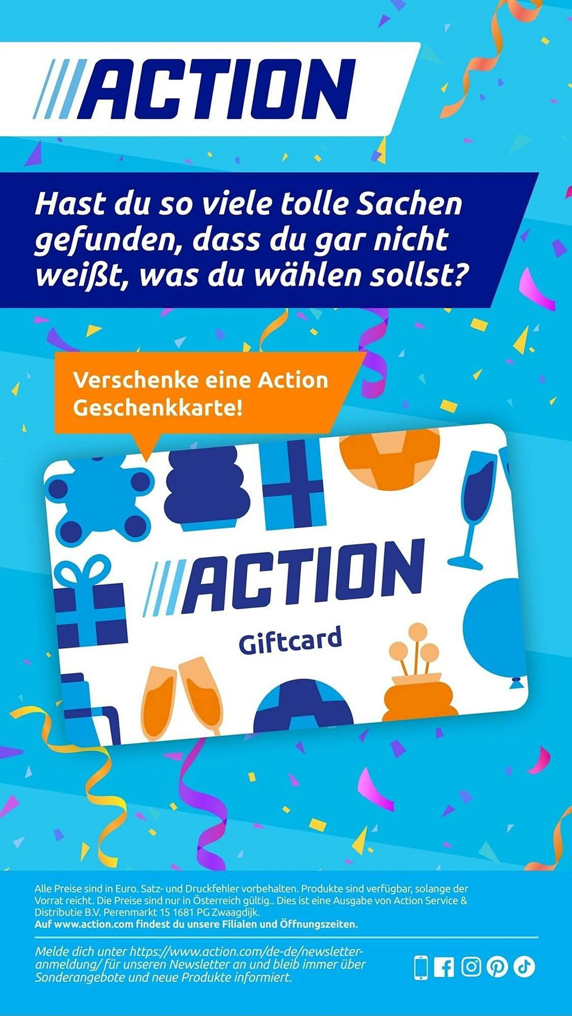 Action Geschenke Flugblatt von 6. Dezember bis 12. Dezember 2023 - Flugblätt seite  112