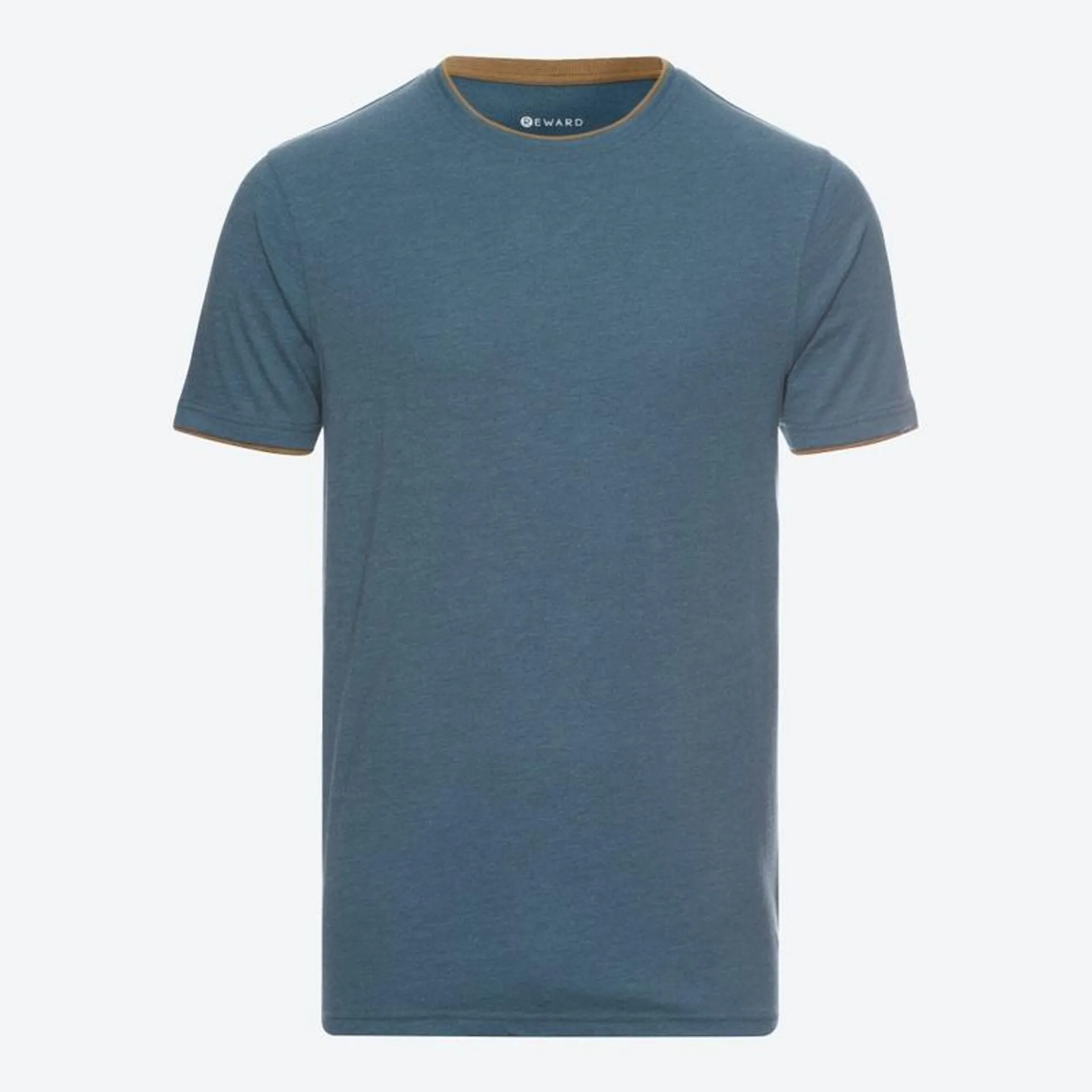 Herren-T-Shirt in Layer-Optik