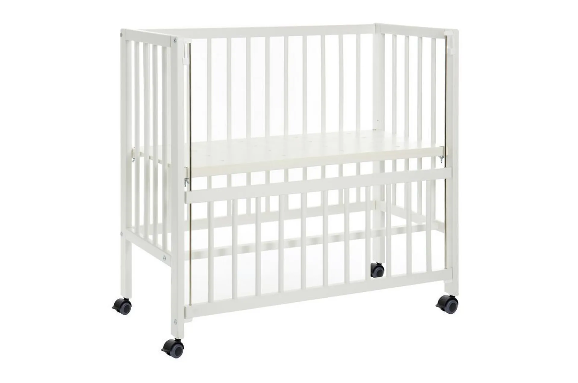 Fillikid Beistellbett Bedside Crib Cocon Weiß, verstellbar
