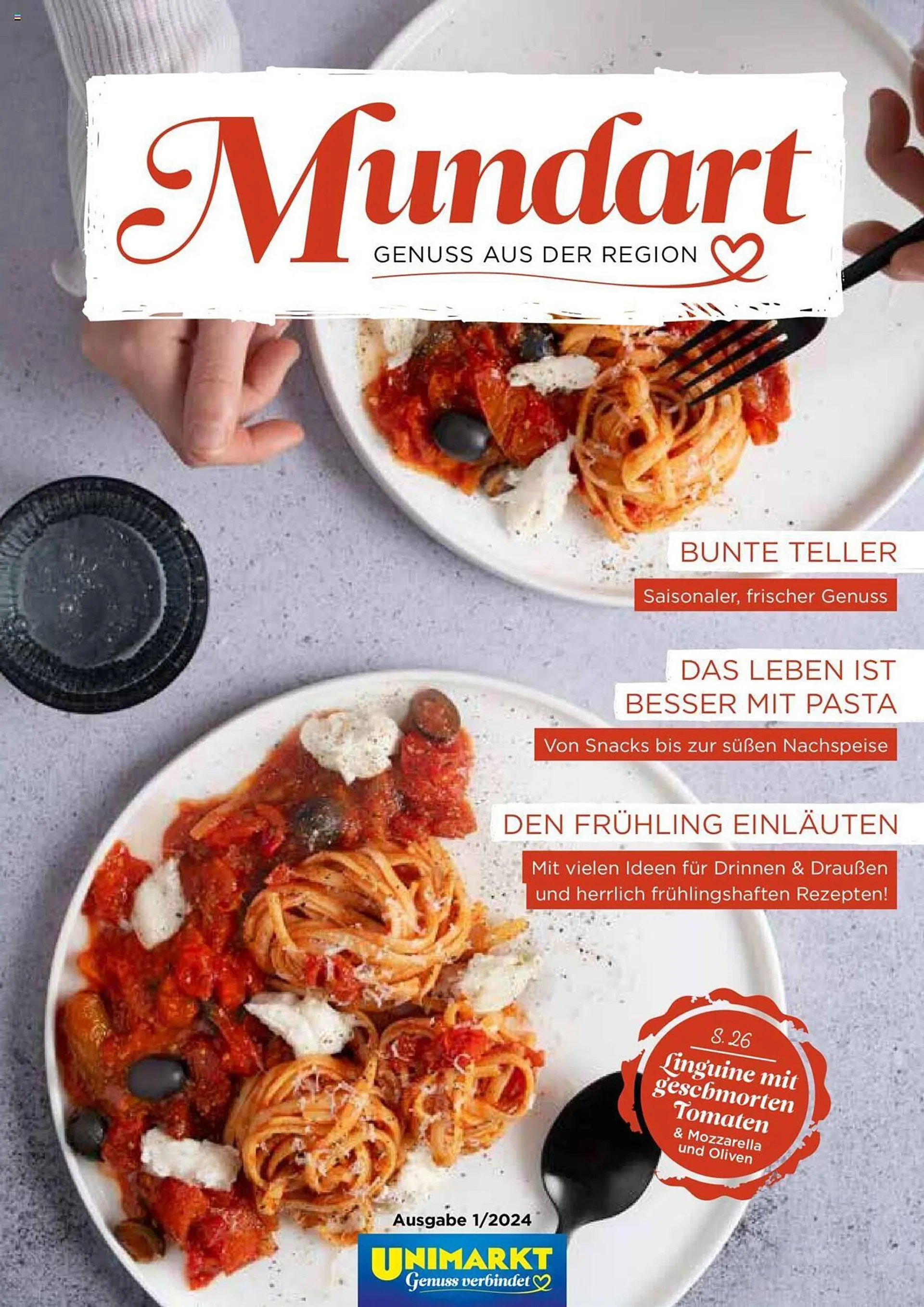 Unimarkt Flugblatt von 21. März bis 28. März 2024 - Flugblätt seite  1