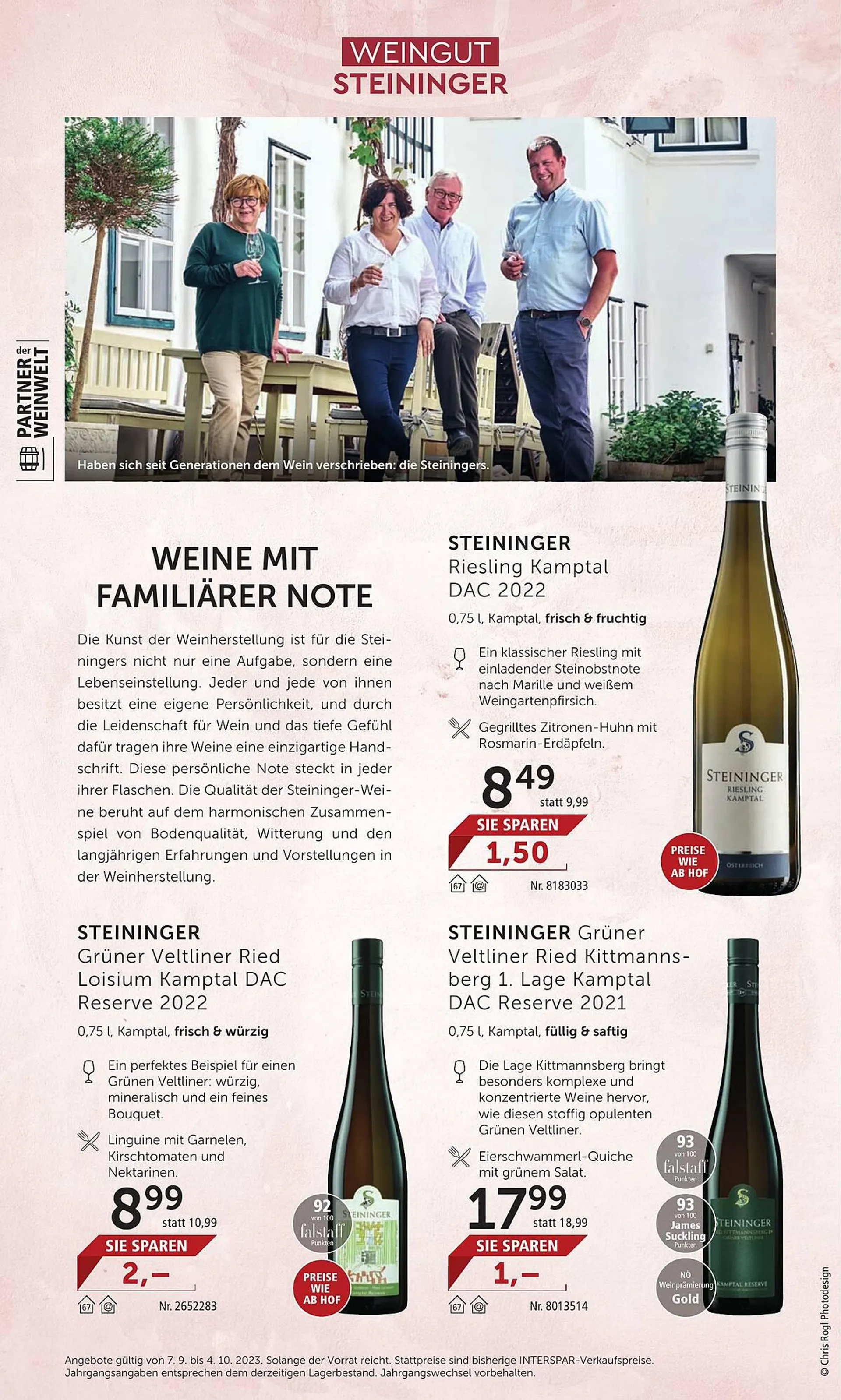 Interspar Flugblatt von 1. September bis 30. September 2023 - Flugblätt seite  2